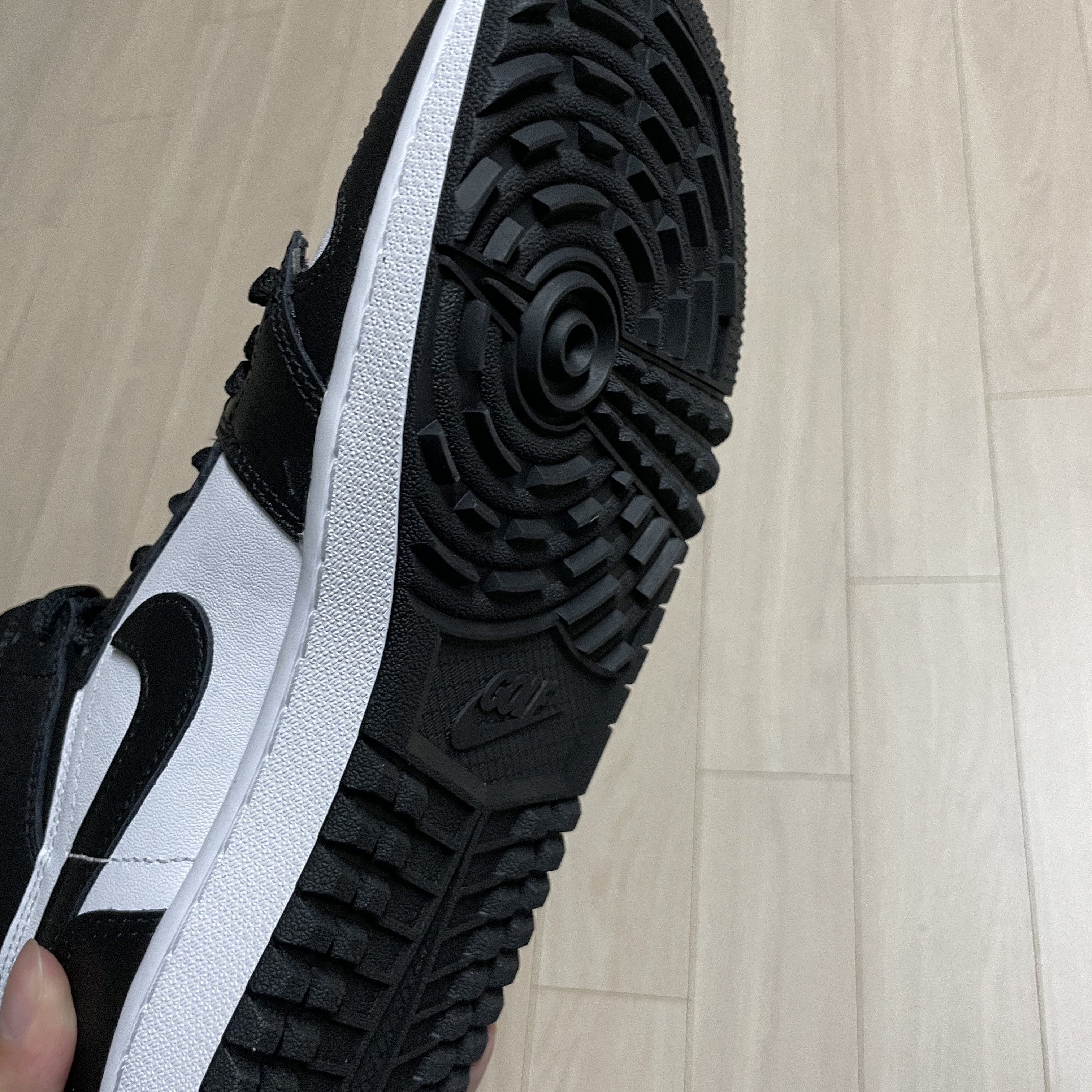 Jordan 1 High Golf White Black 착용 스타일 - 2