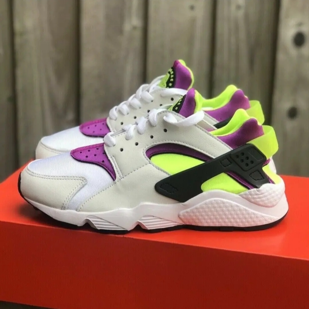 (W) Nike Air Huarache Magenta 착용 스타일 - 4