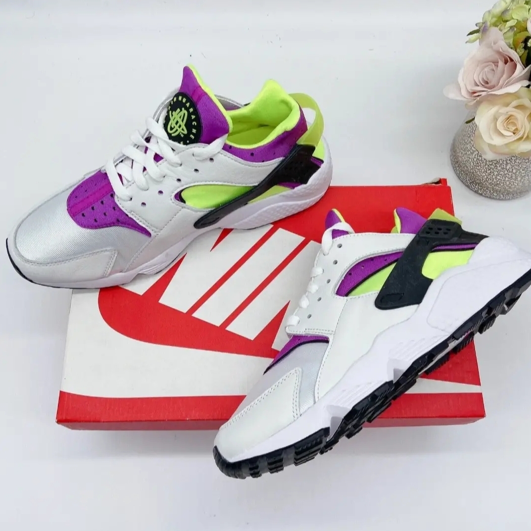 (W) Nike Air Huarache Magenta 착용 스타일 - 3
