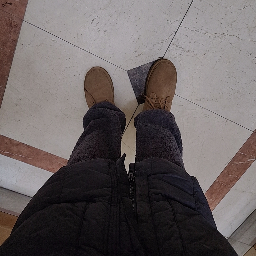 UGG Classic Mini Boots Chestnut, Stone Island 70123 Crinkle Reps Hooded Long Down Jacket Black - 22FW 착용 스타일