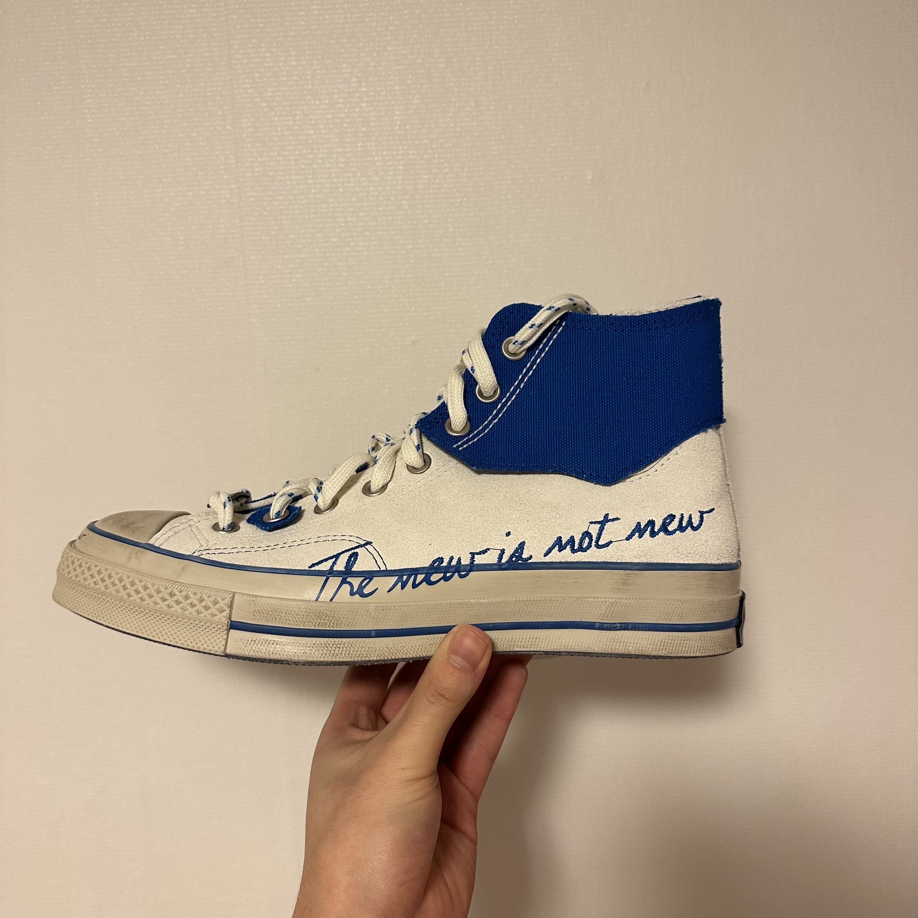 Converse x Ader Error Chuck 70 High White 착용 스타일 - 1