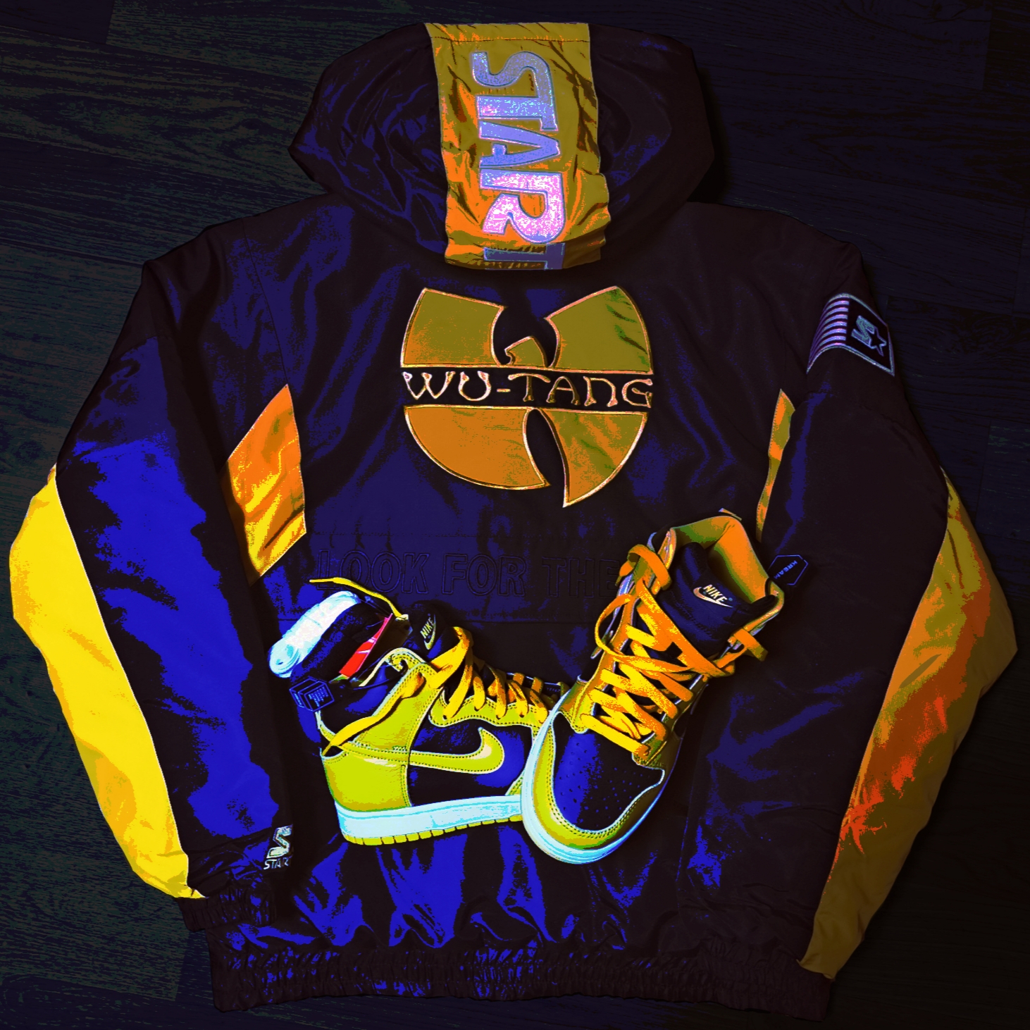 Nike Dunk High SP Varsity Maize 착용 스타일