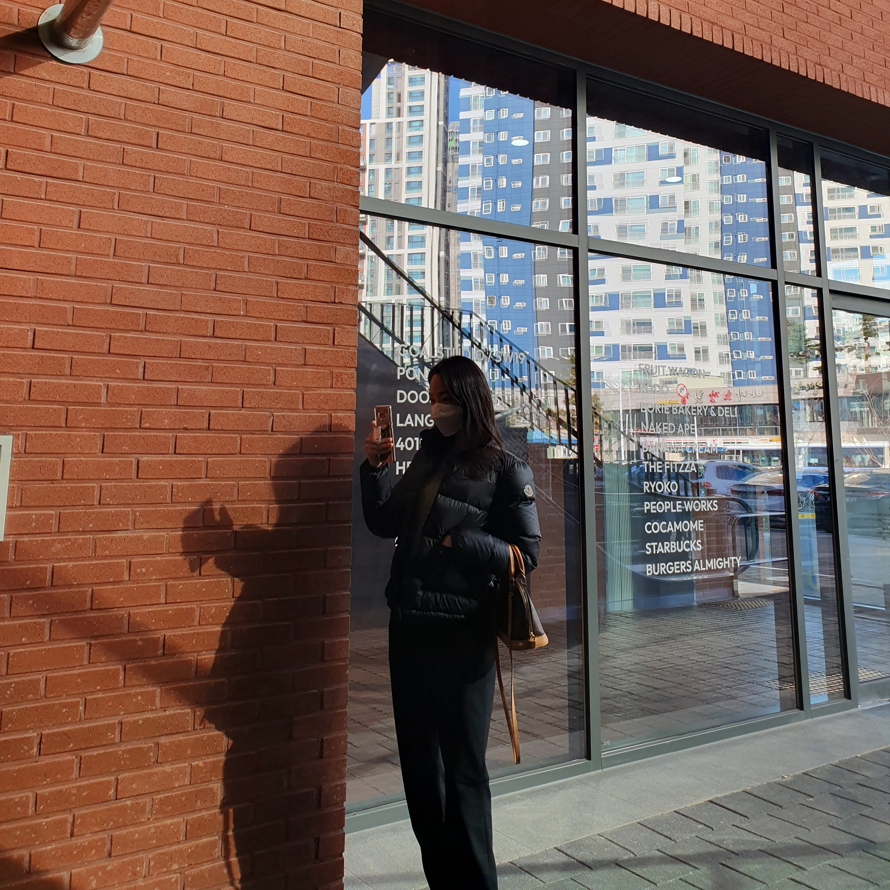 (W) Moncler Lannic Short Down Jacket Black - 21FW, Louis Vuitton Alma BB Monogram 착용 스타일 - 1