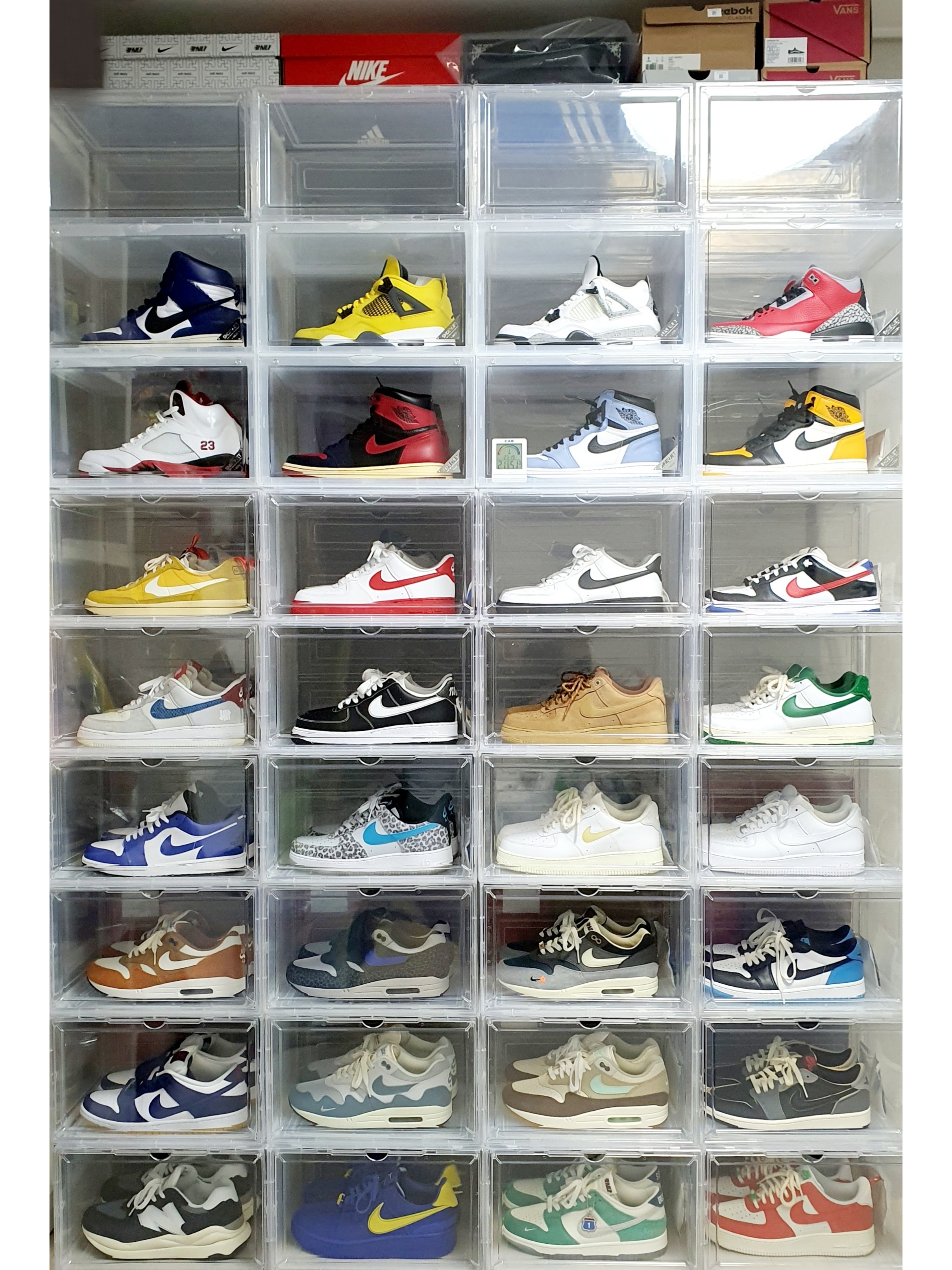 Nike x Ambush Air Force 1 Low SP Game Royal and Vivid Sulfur, Nike x Ambush Dunk High Deep Royal Blue 착용 스타일