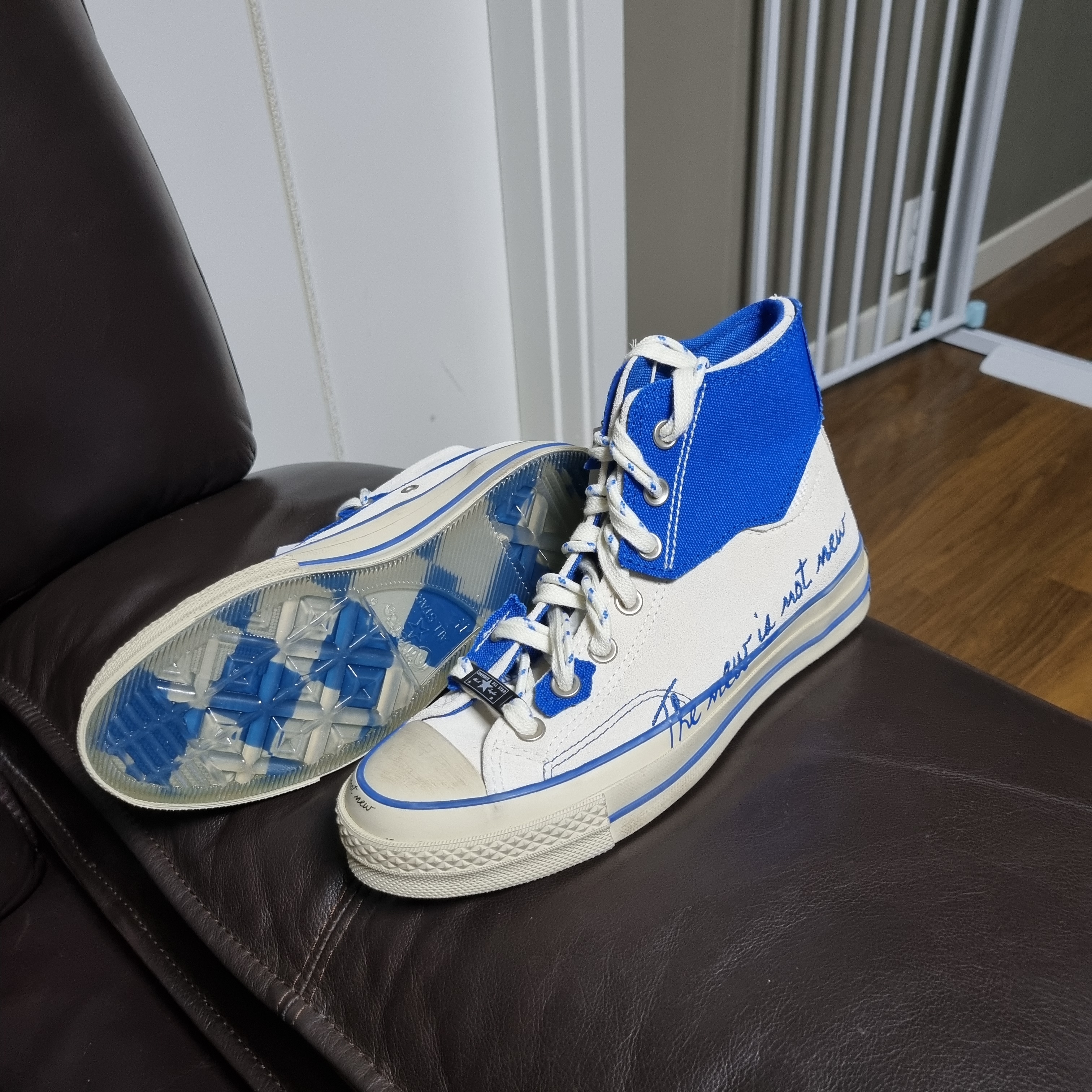 Converse x Ader Error Chuck 70 High White 착용 스타일 - 2