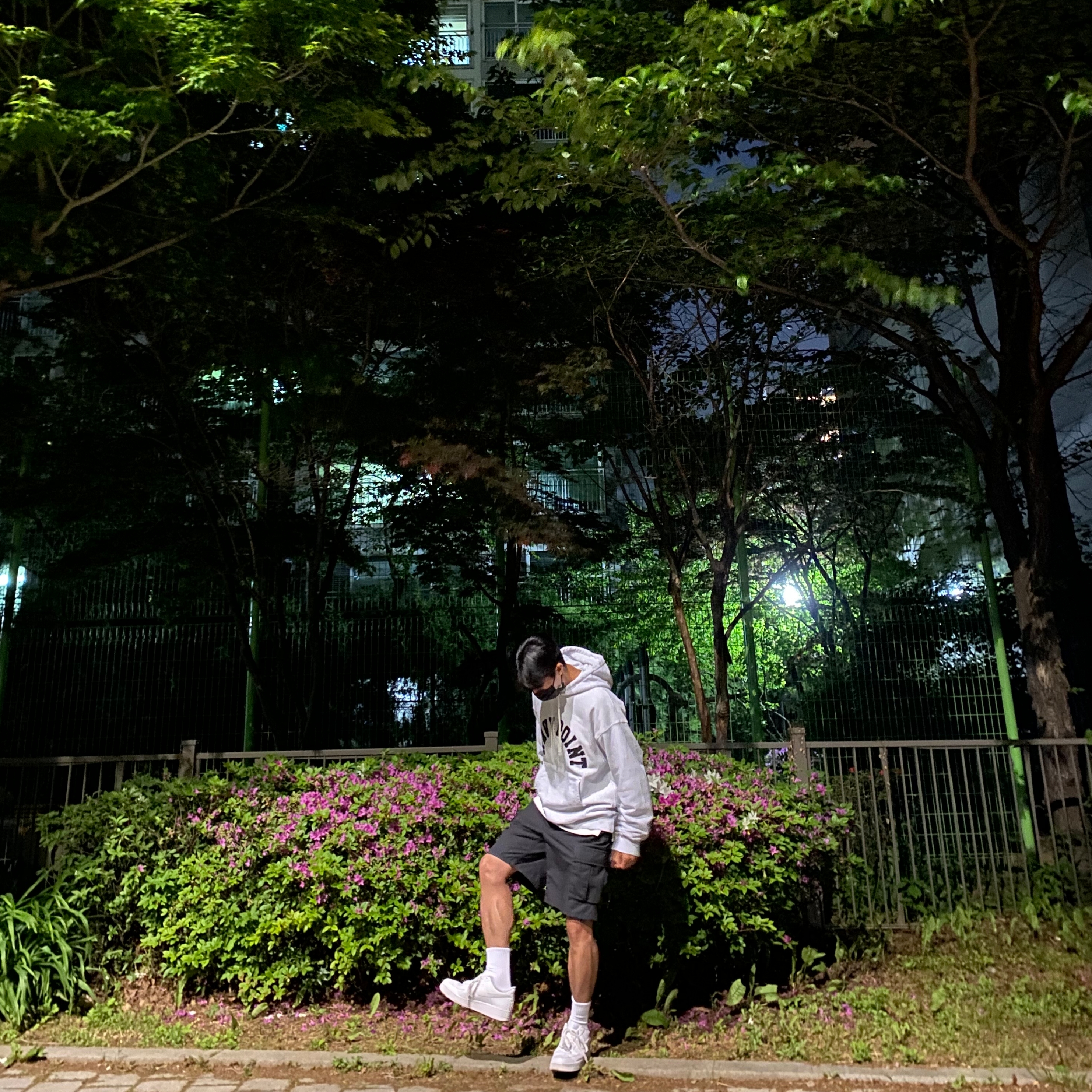 Nike Air Force 1 '07 Low White 착용 스타일