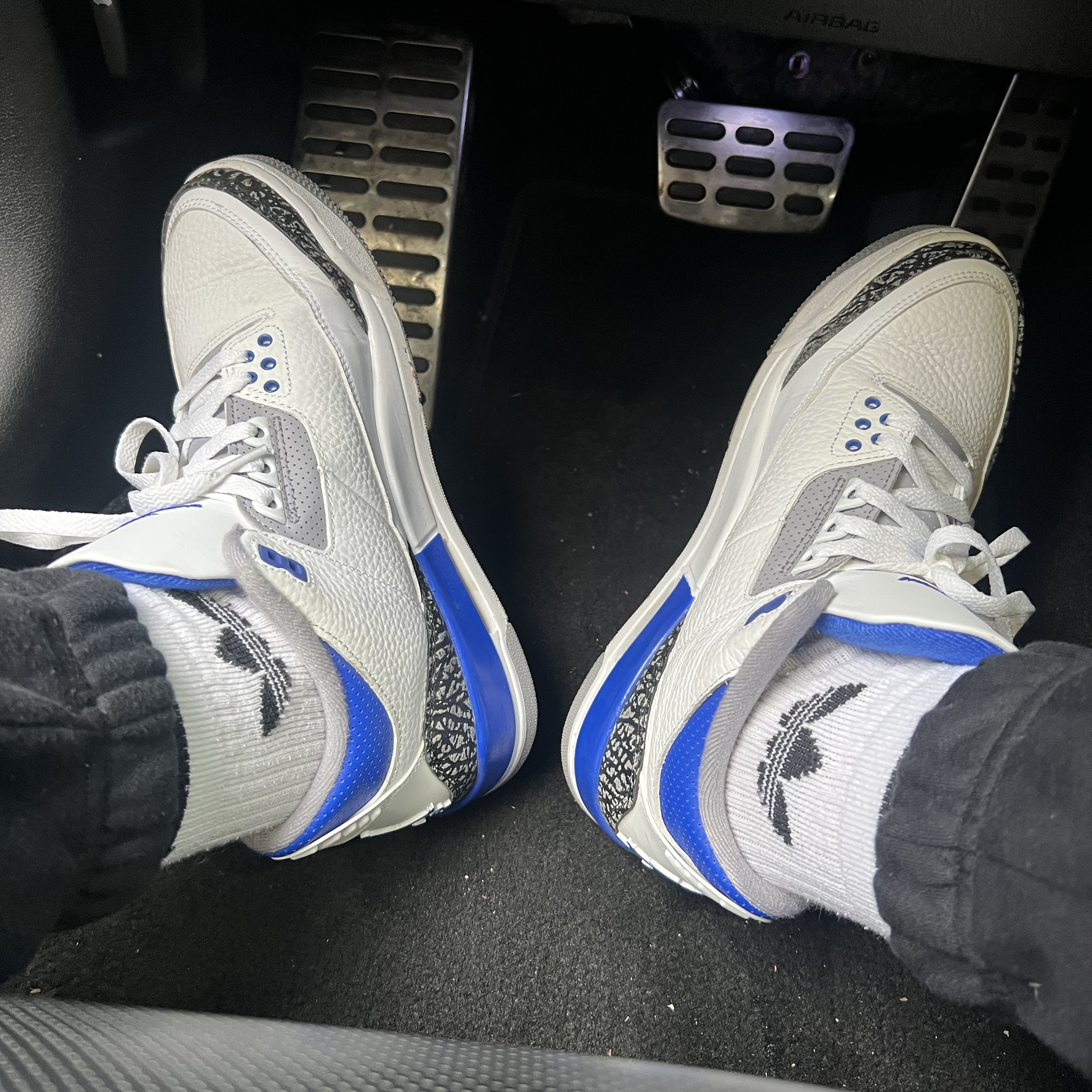 Jordan 3 Retro Racer Blue 착용 스타일