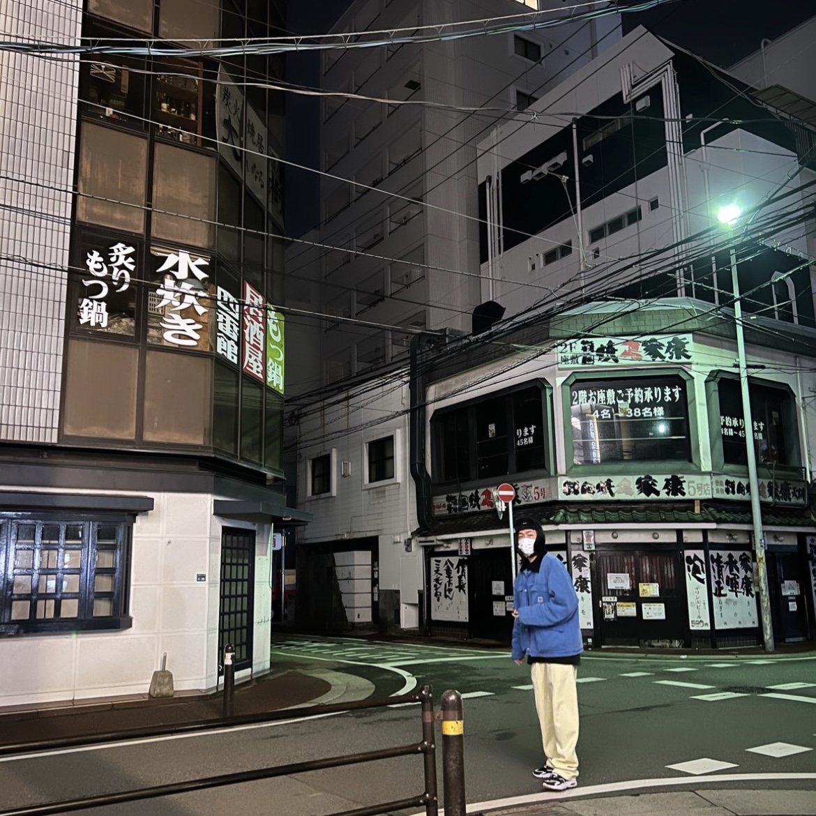 Stussy Washed Canvas Shop Jacket Blue, Palace P Trooper Shell Hat Black - 20FW 착용 스타일 - 2