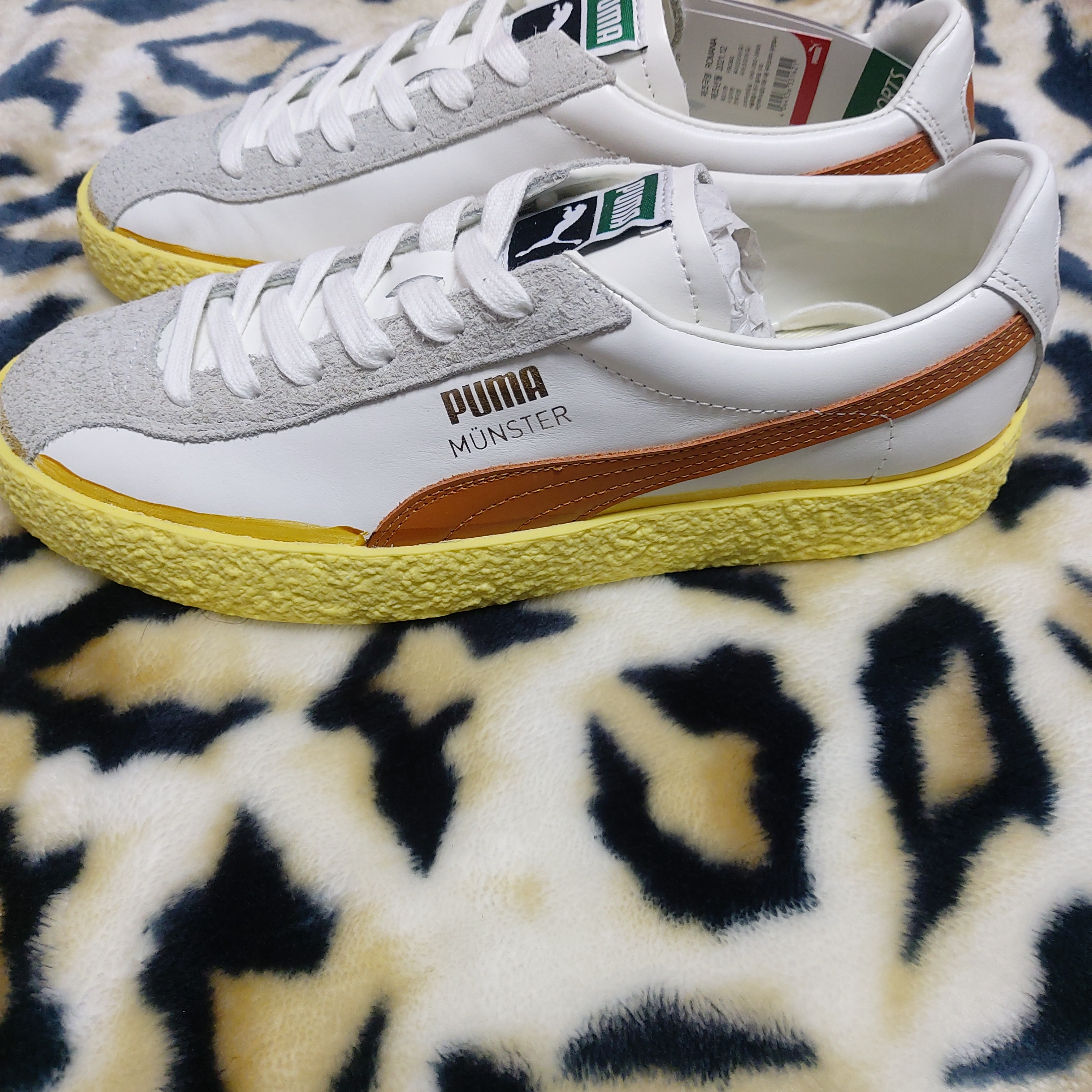 Puma Muenster The Never Worn White 착용 스타일