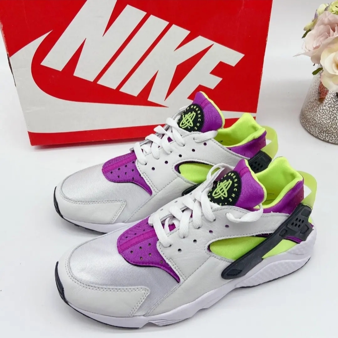 (W) Nike Air Huarache Magenta 착용 스타일 - 2