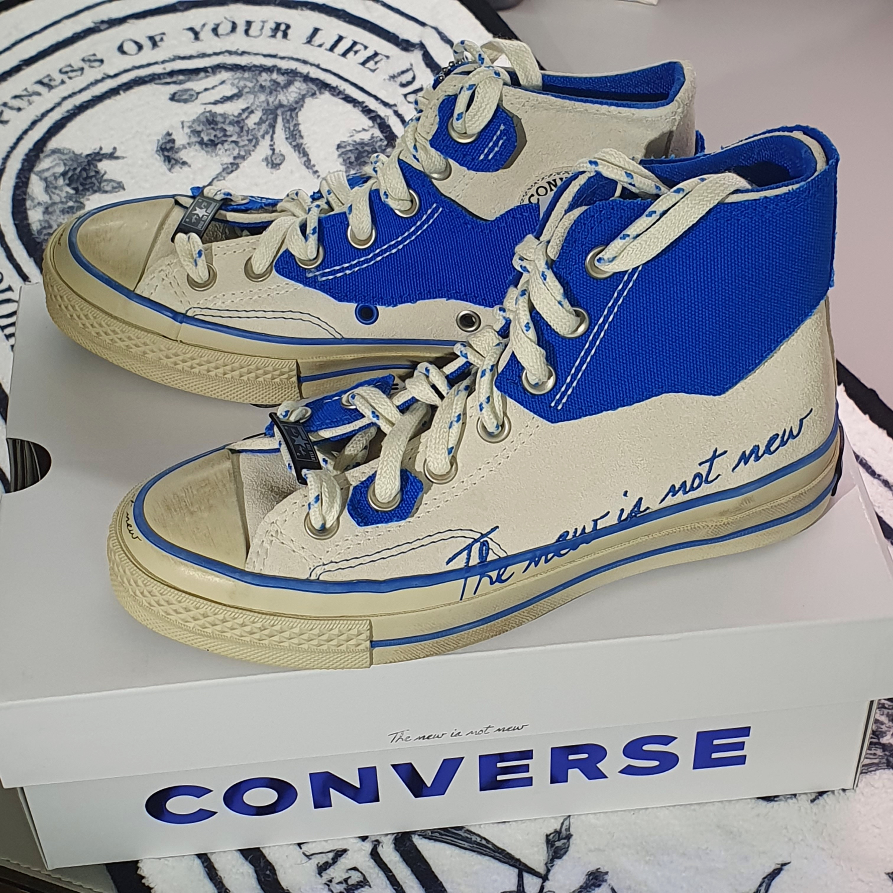 Converse x Ader Error Chuck 70 High White 착용 스타일