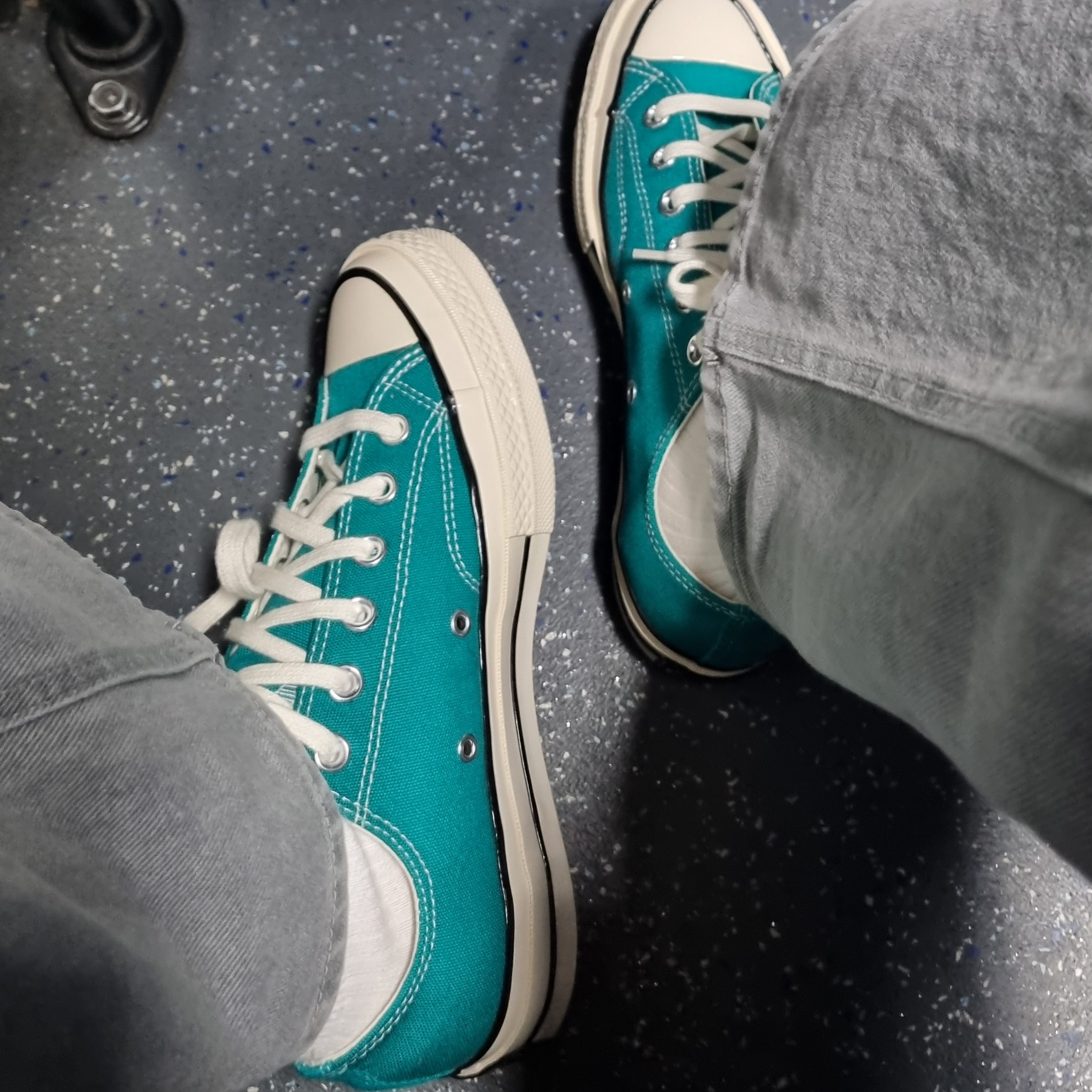 Converse Chuck 70 Ox Malachite 착용 스타일