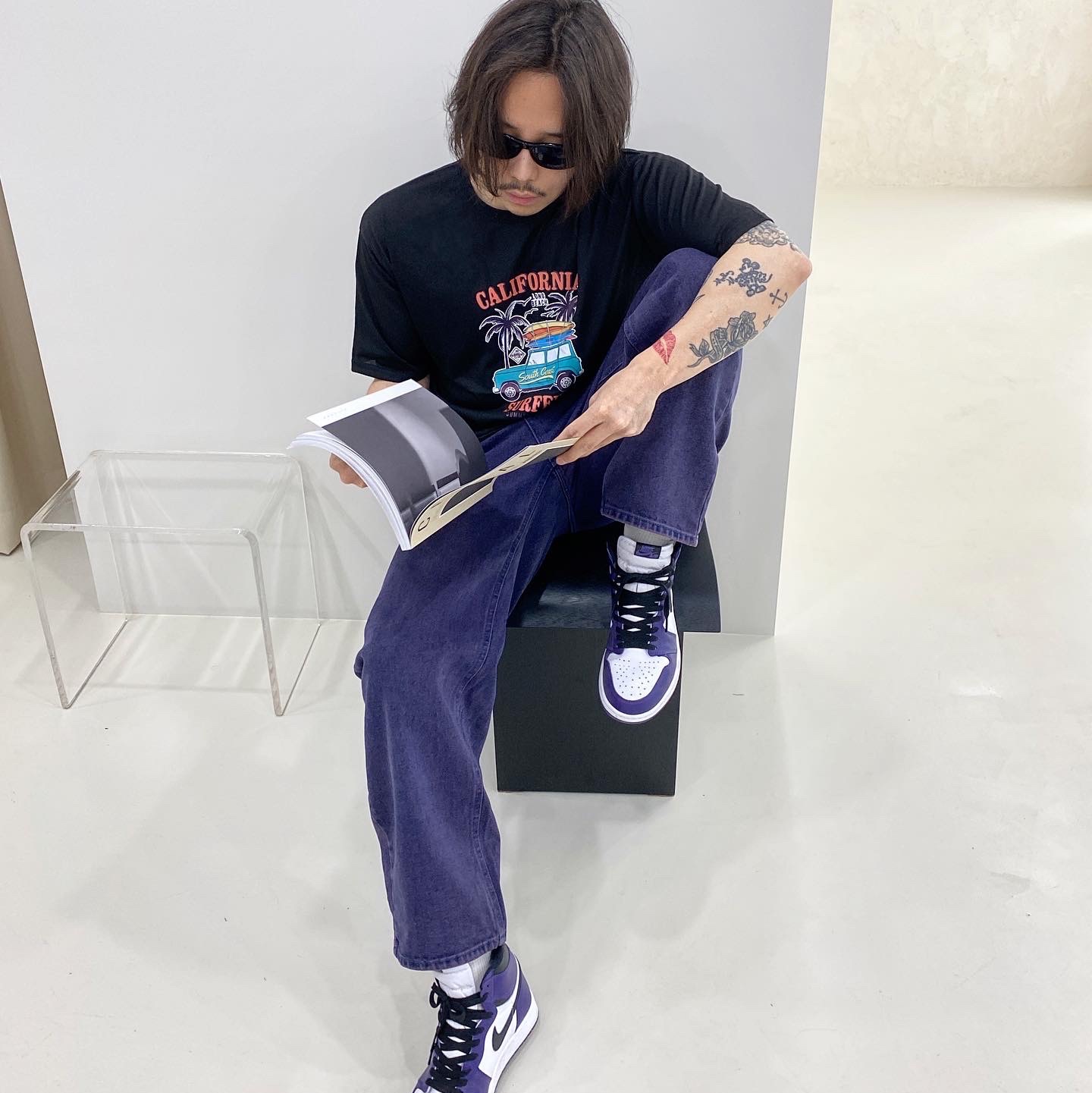 Jordan 1 Retro High OG Court Purple 2020 착용 스타일