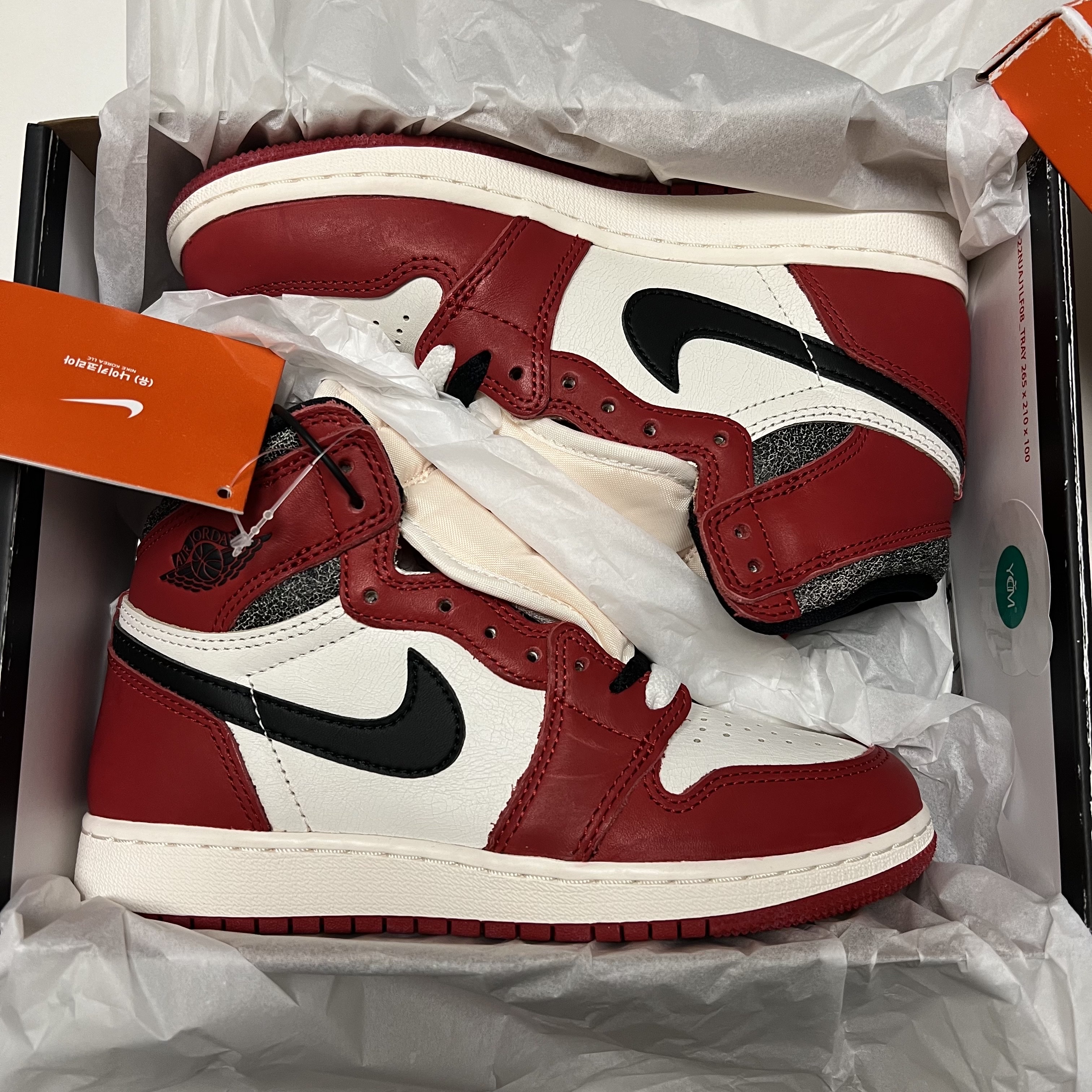 (GS) Jordan 1 Retro High OG Chicago 2022 착용 스타일 - 1