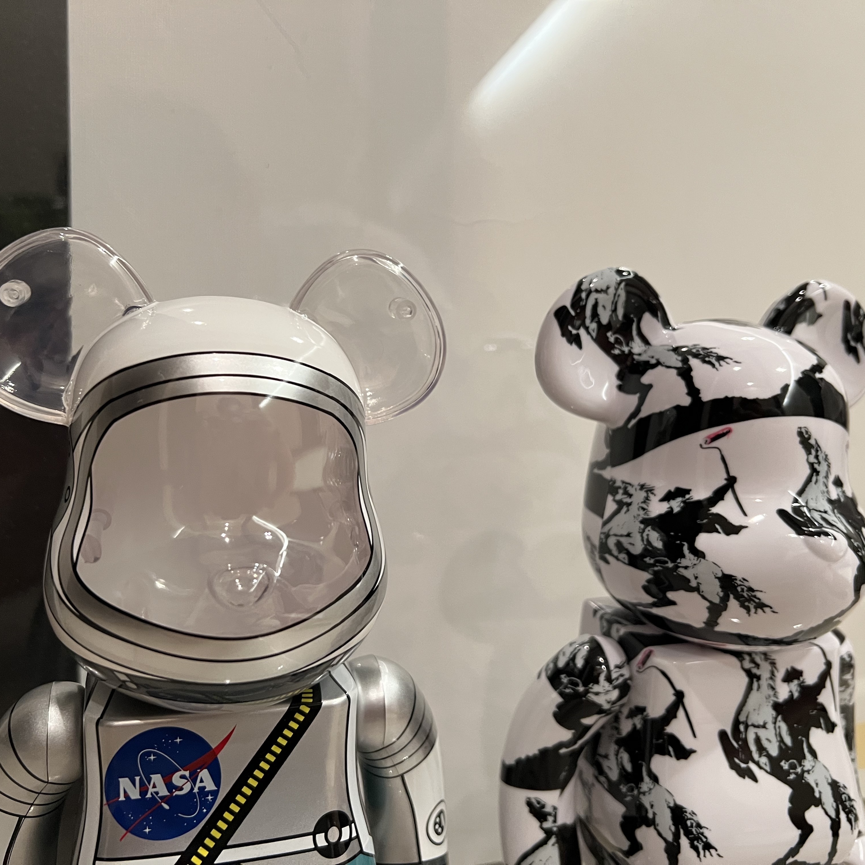 Bearbrick Project Mercury Astronaut 100% & 400% Set 착용 스타일 - 1