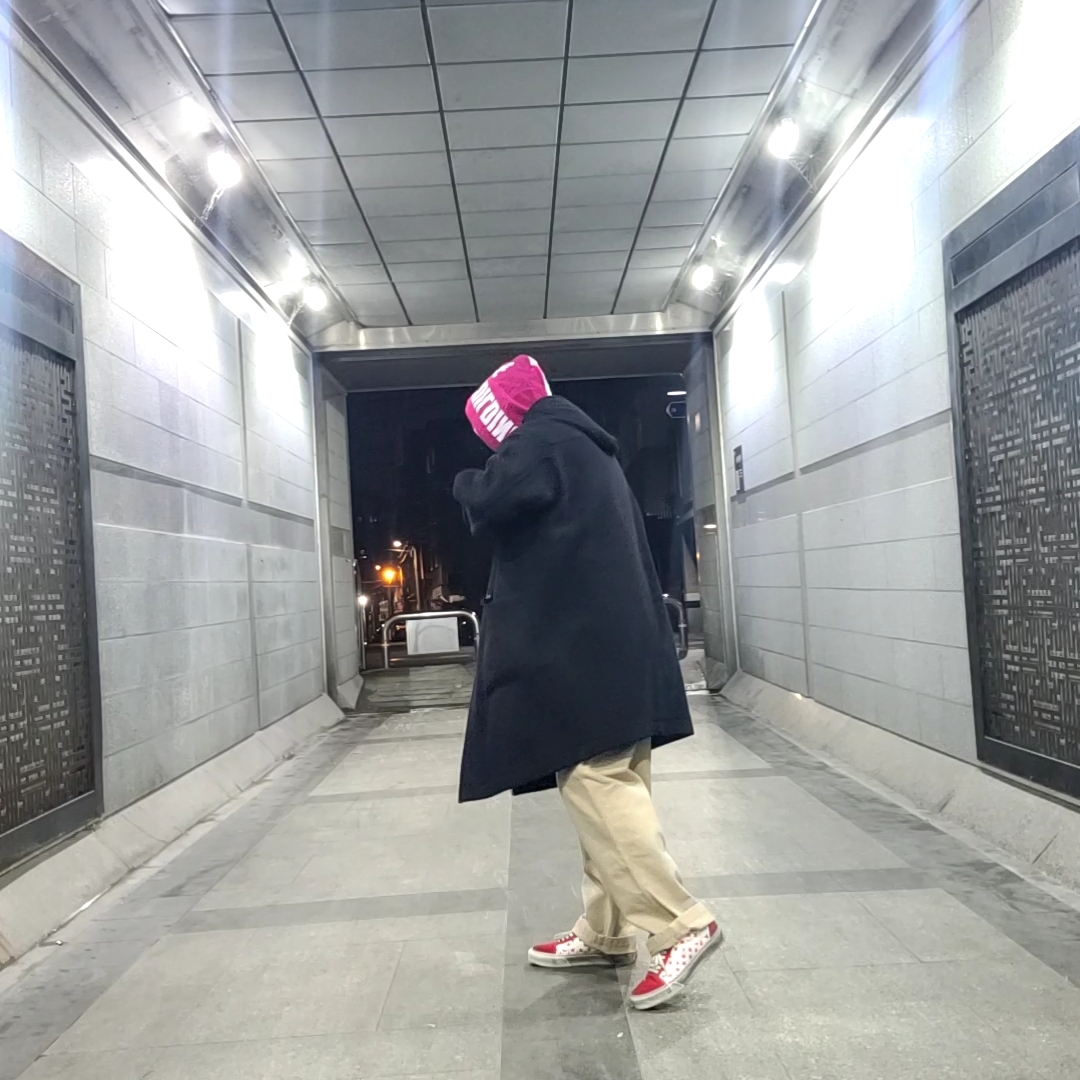 Vans Vault x Bianca Chandon Old Skool LX Stressed Red White 착용 스타일