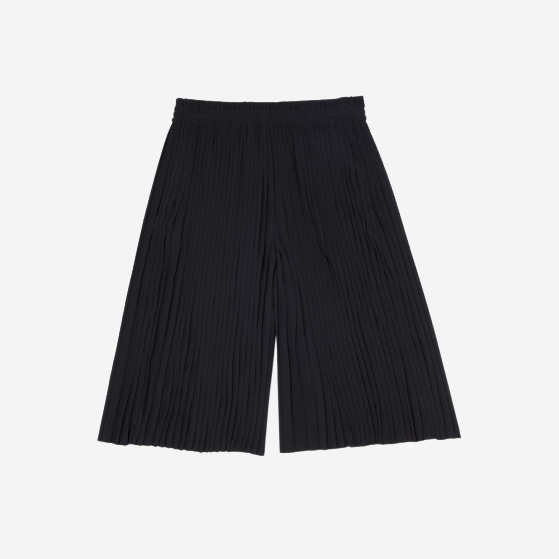 (W) MM6 Maison Margiela Mid Length Pleated Skirt Black 상세 이미지 1