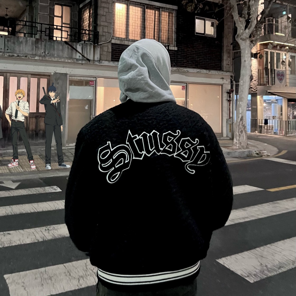 限定製作 Stussy Casentino アウター WOOL 22FW Wool VARSITY Varsity