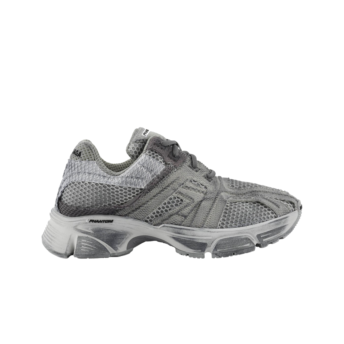 (W) 발렌시아가 워시드 팬텀 스니커즈 그레이
