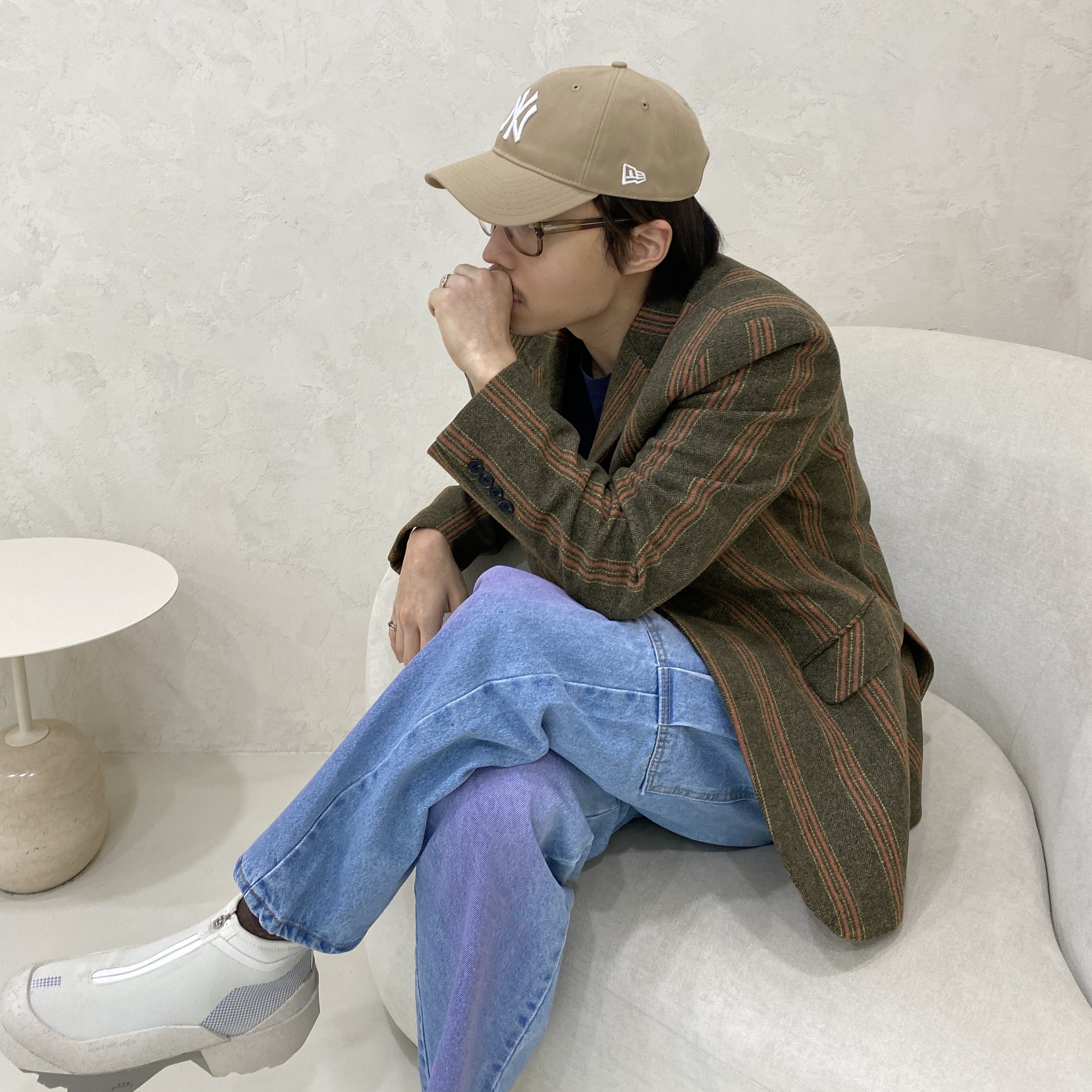 Converse x A-Cold-Wall Geo Forma Boot Lily White 착용 스타일 - 2
