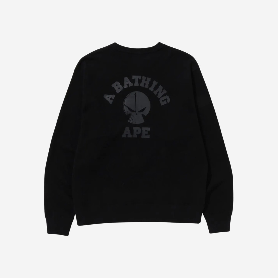 BAPE x Neighborhood Relaxed Fit Crewneck Black 상세 이미지 2