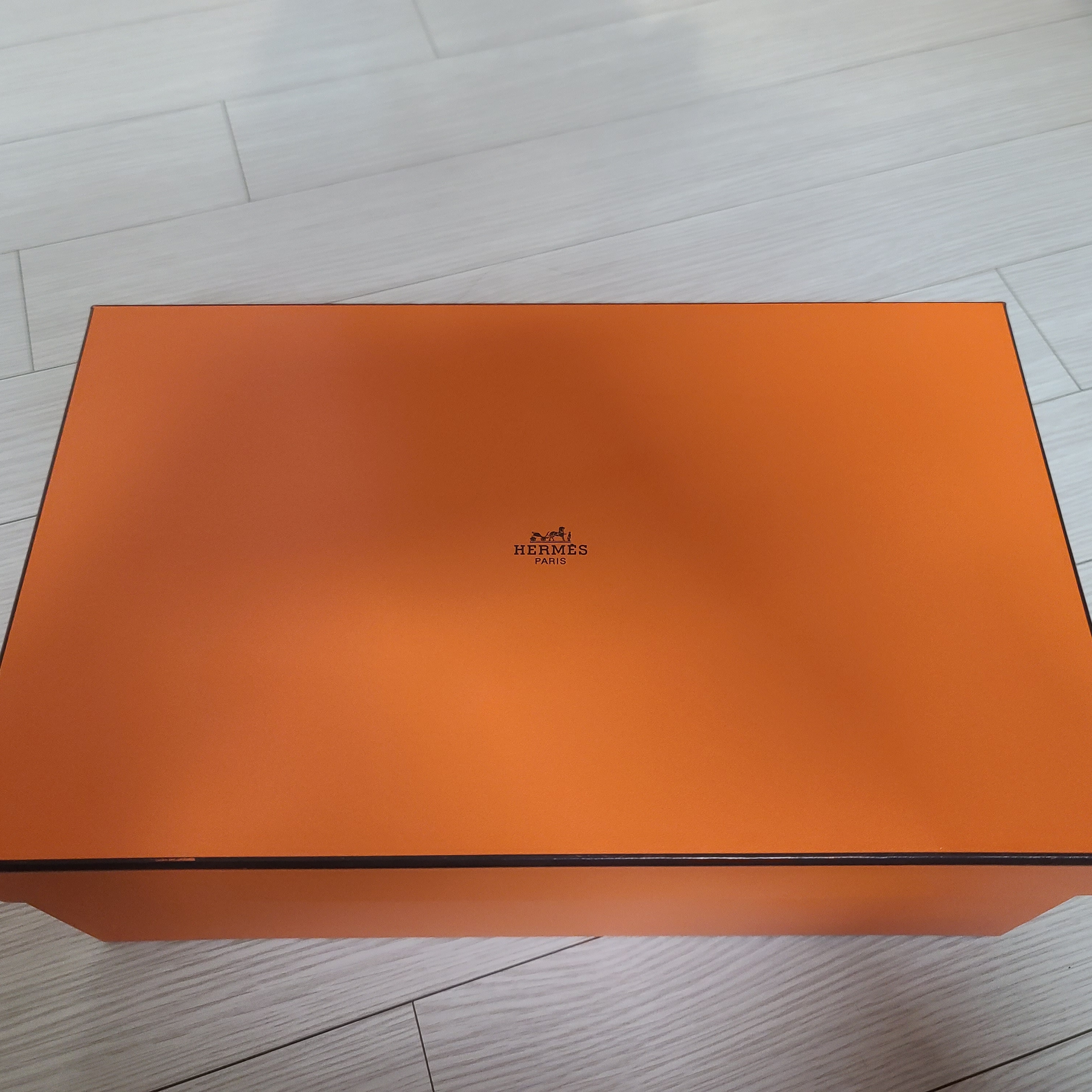Hermes Bouncing Sneakers Canvas Suede Goatskin & Blanc Orange 착용 스타일 - 1