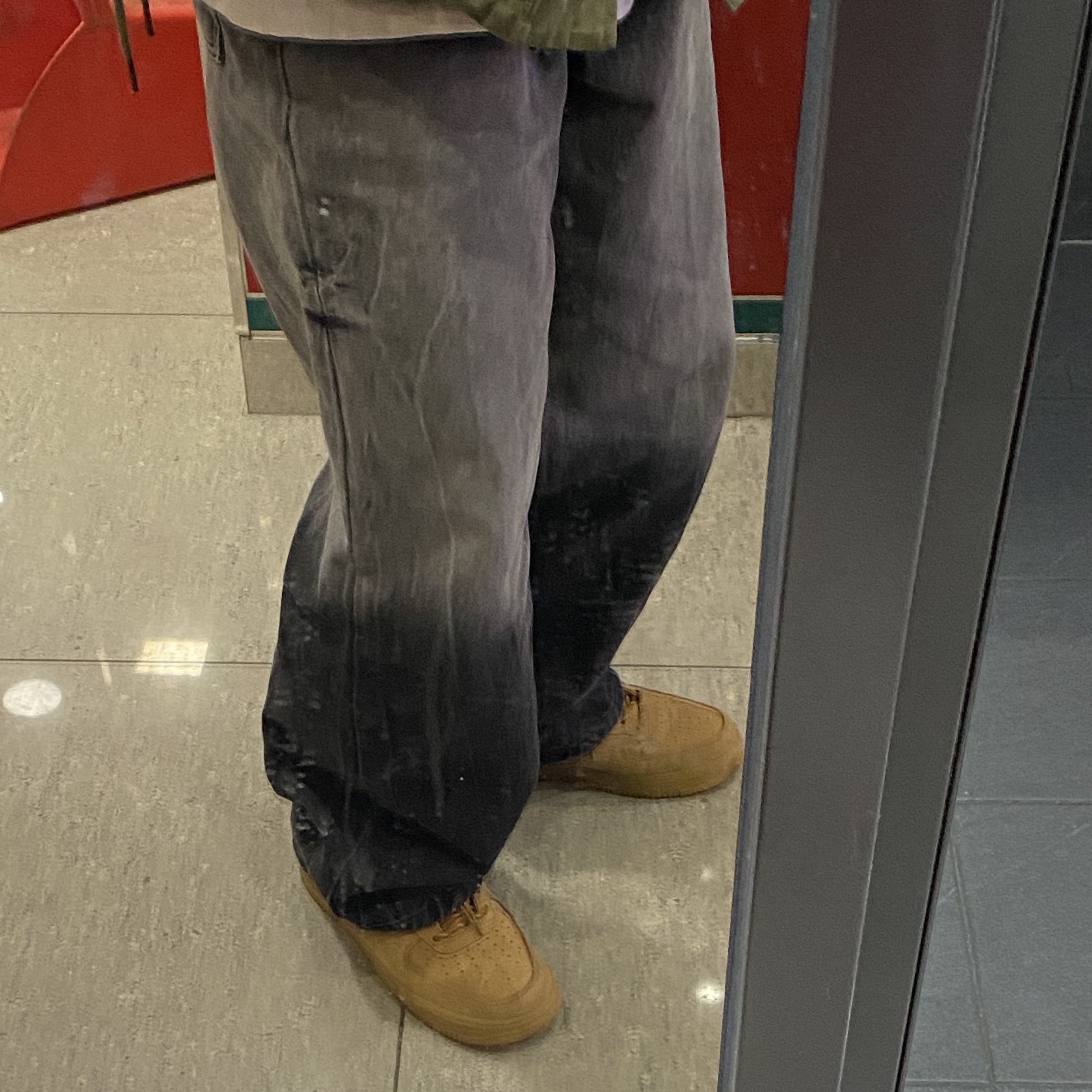 Nike Air Force 1 '07 WB Flax 착용 스타일