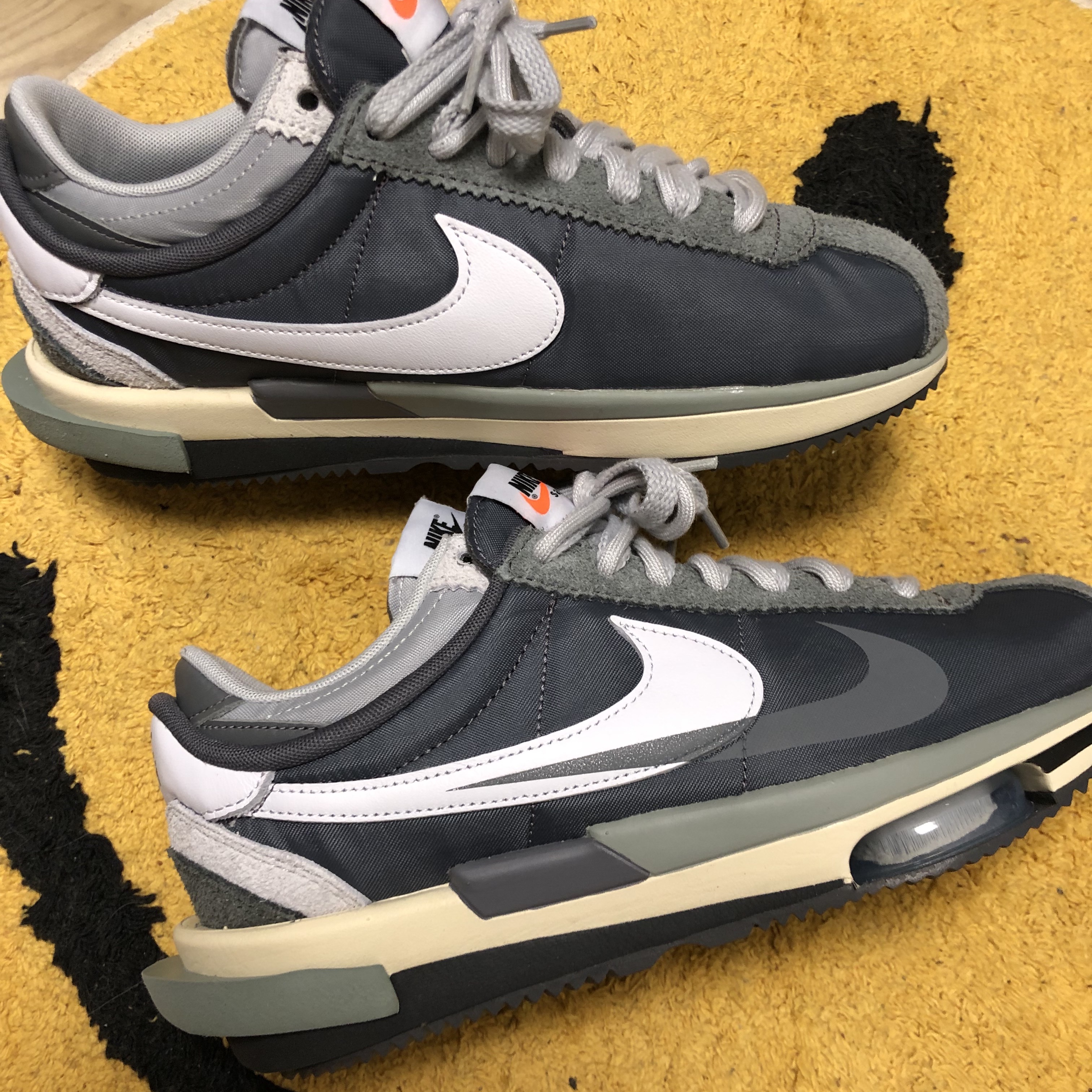 Nike x Sacai Zoom Cortez SP Iron Grey 착용 스타일
