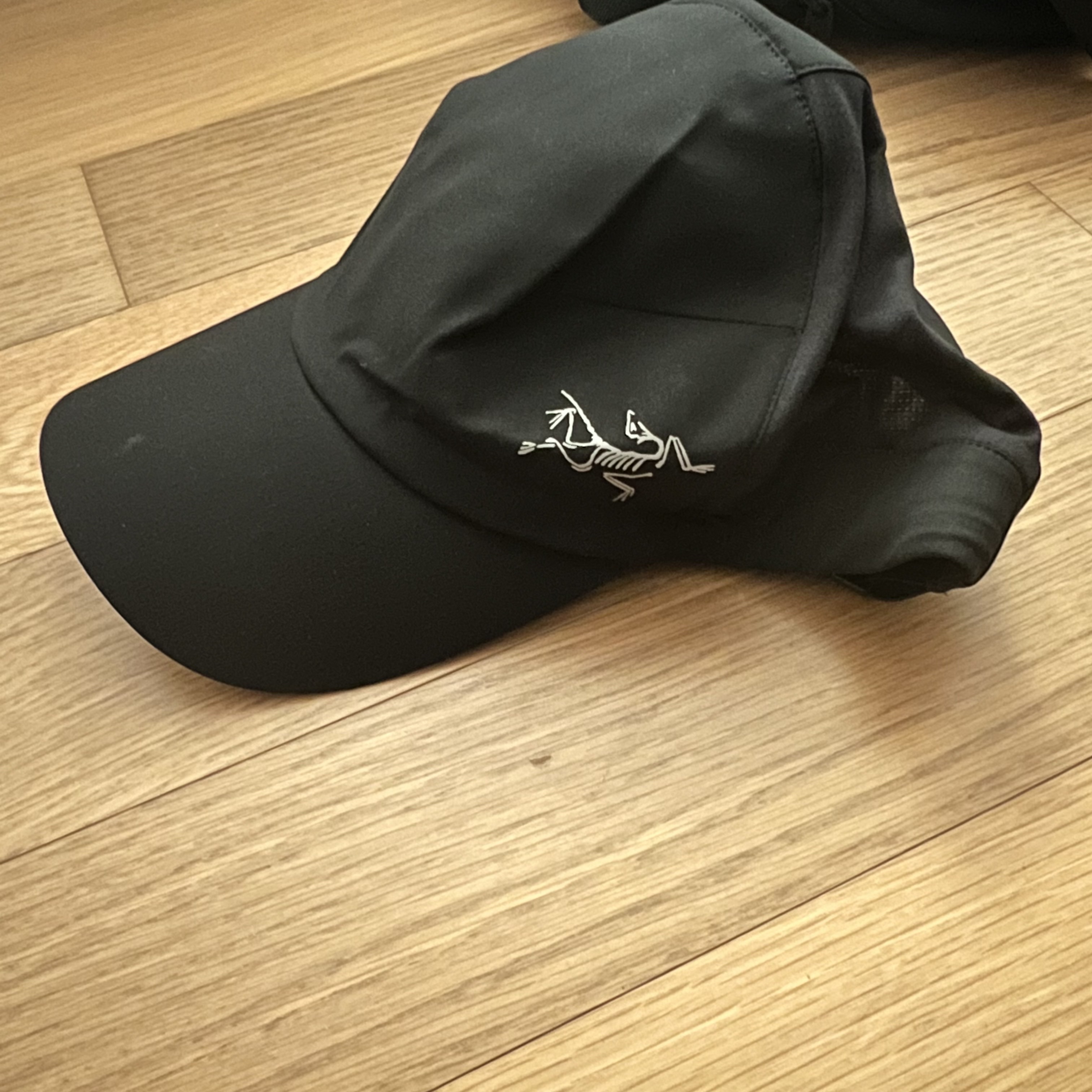 Arc'teryx Calvus Cap Black 착용 스타일