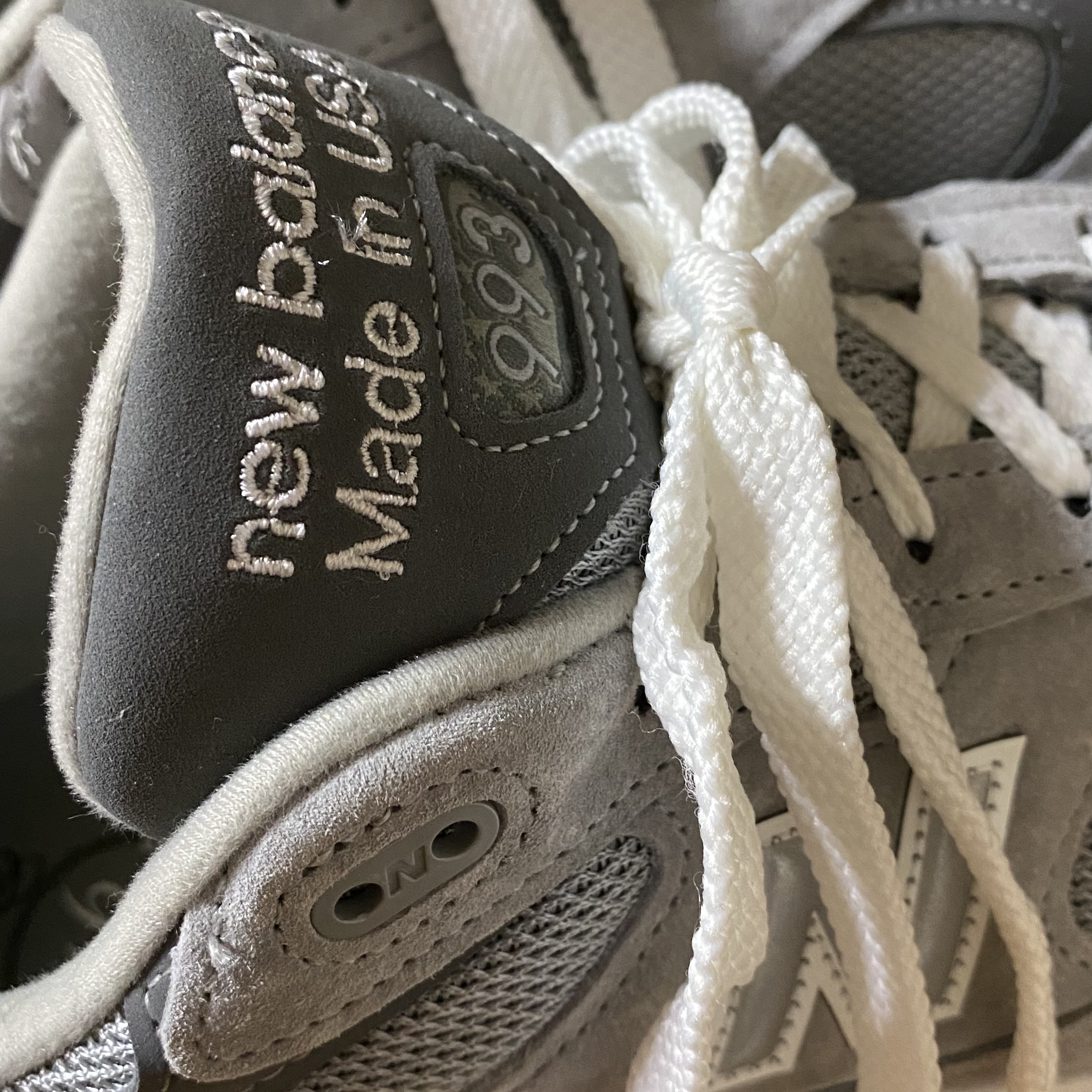 New Balance 993 Made in USA Grey - D Standard 착용 스타일