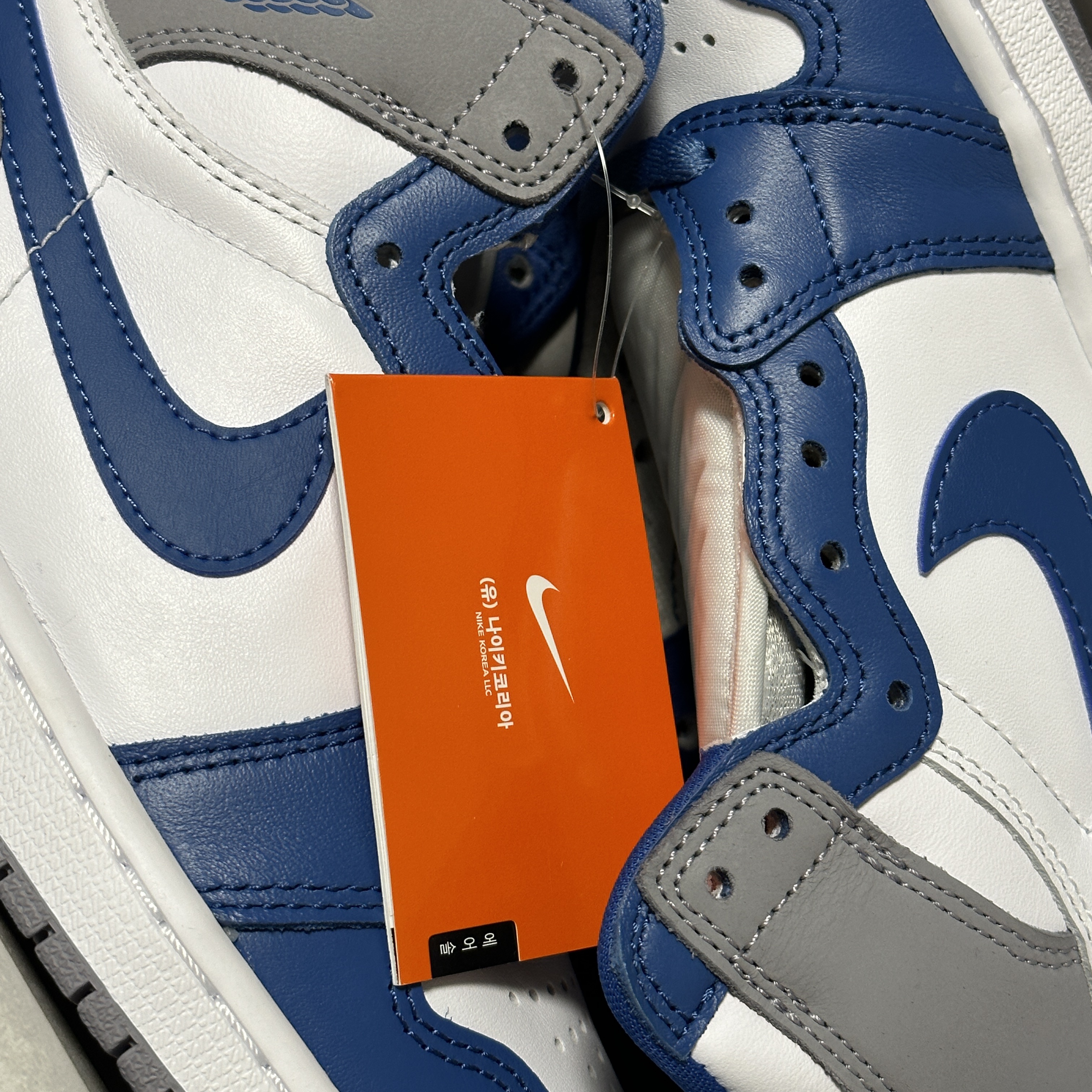 Jordan 1 Retro High OG True Blue 착용 스타일 - 1