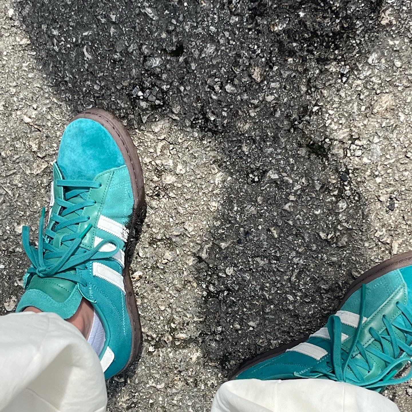 Adidas x Darryl Brown Campus 80 Active Green 착용 스타일 - 3