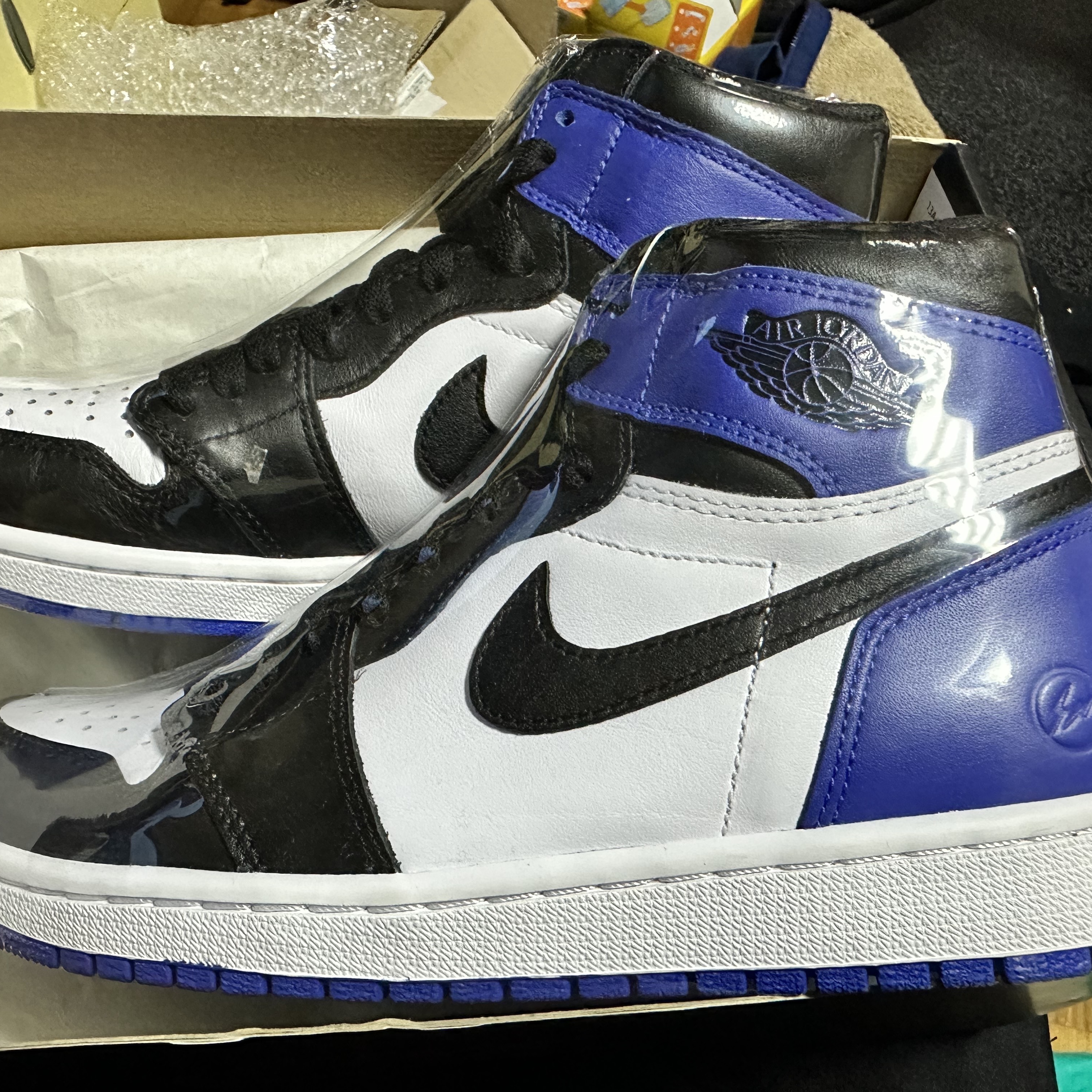 Jordan 1 x Fragment Retro High OG 착용 스타일