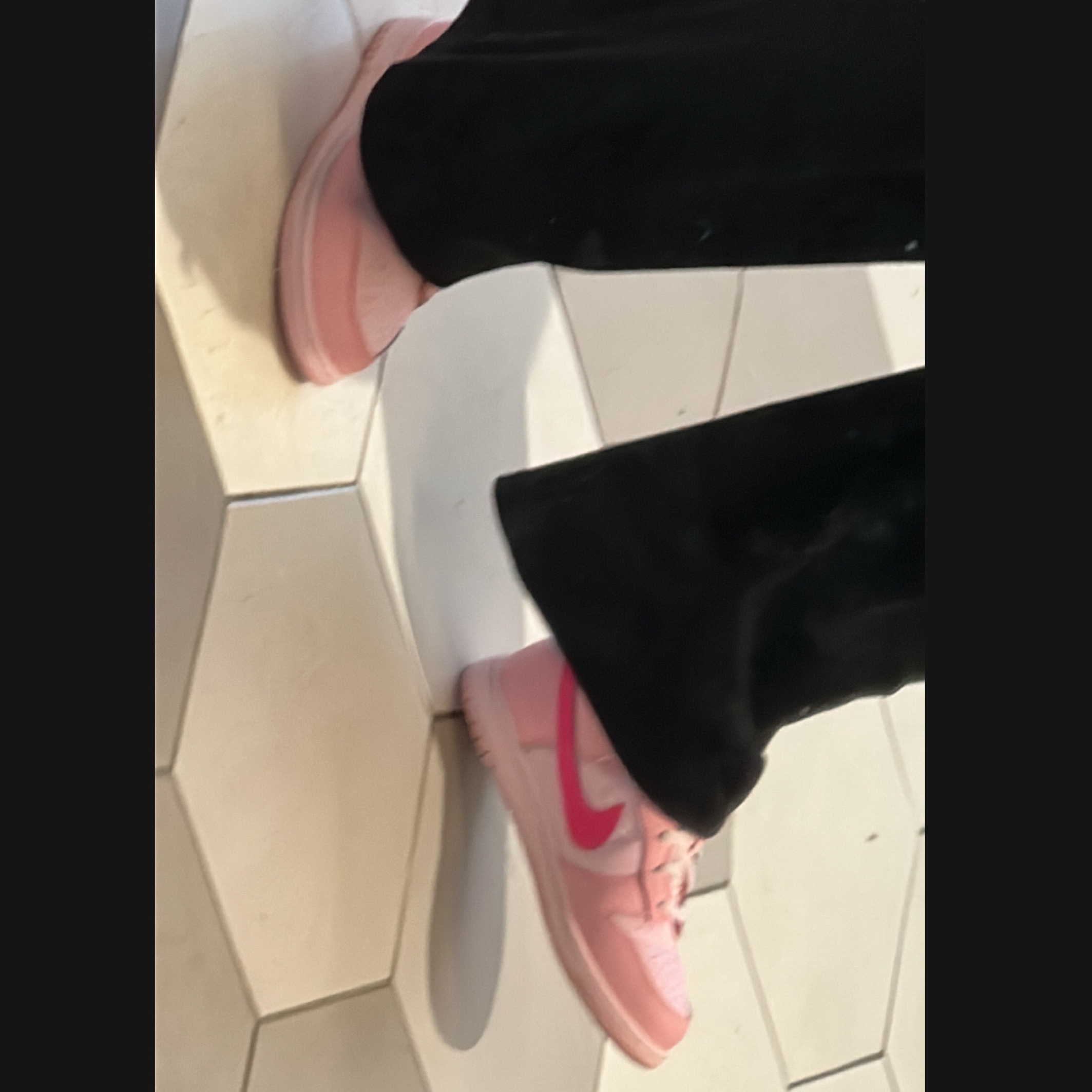 (PS) Nike Dunk Low Triple Pink 착용 스타일