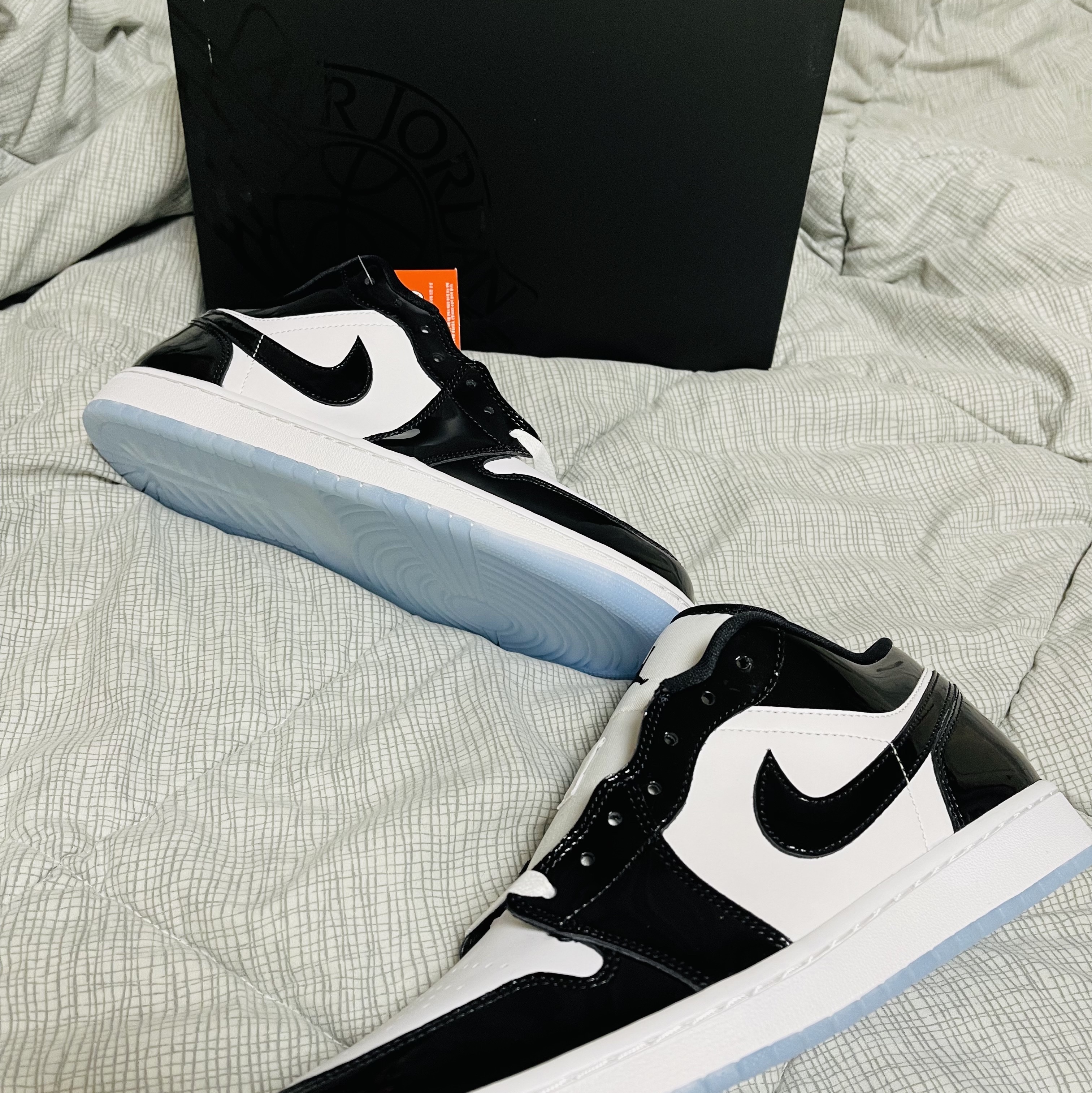 Jordan 1 Low SE Concord 착용 스타일 - 1