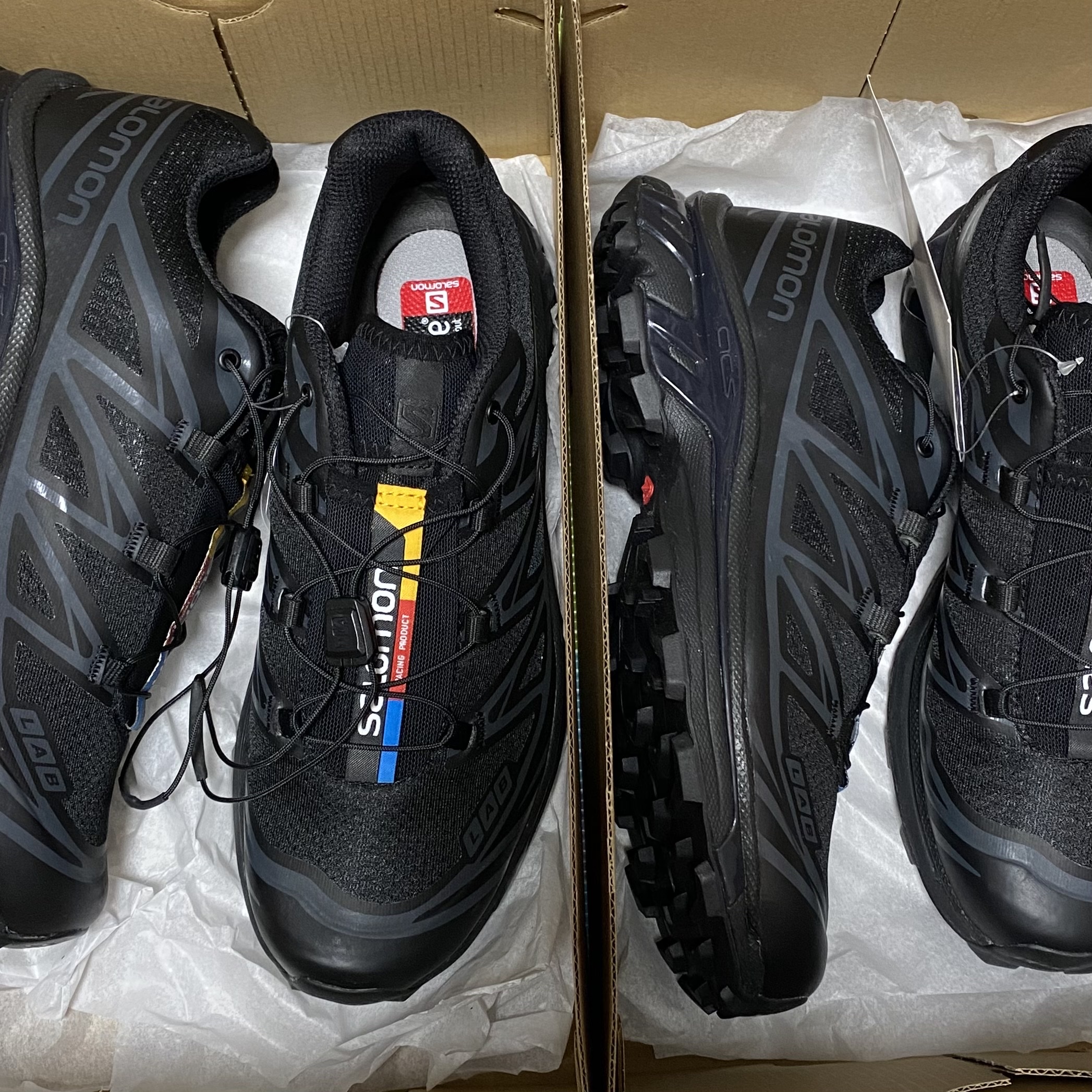 Salomon XT-6 ADV Black 착용 스타일
