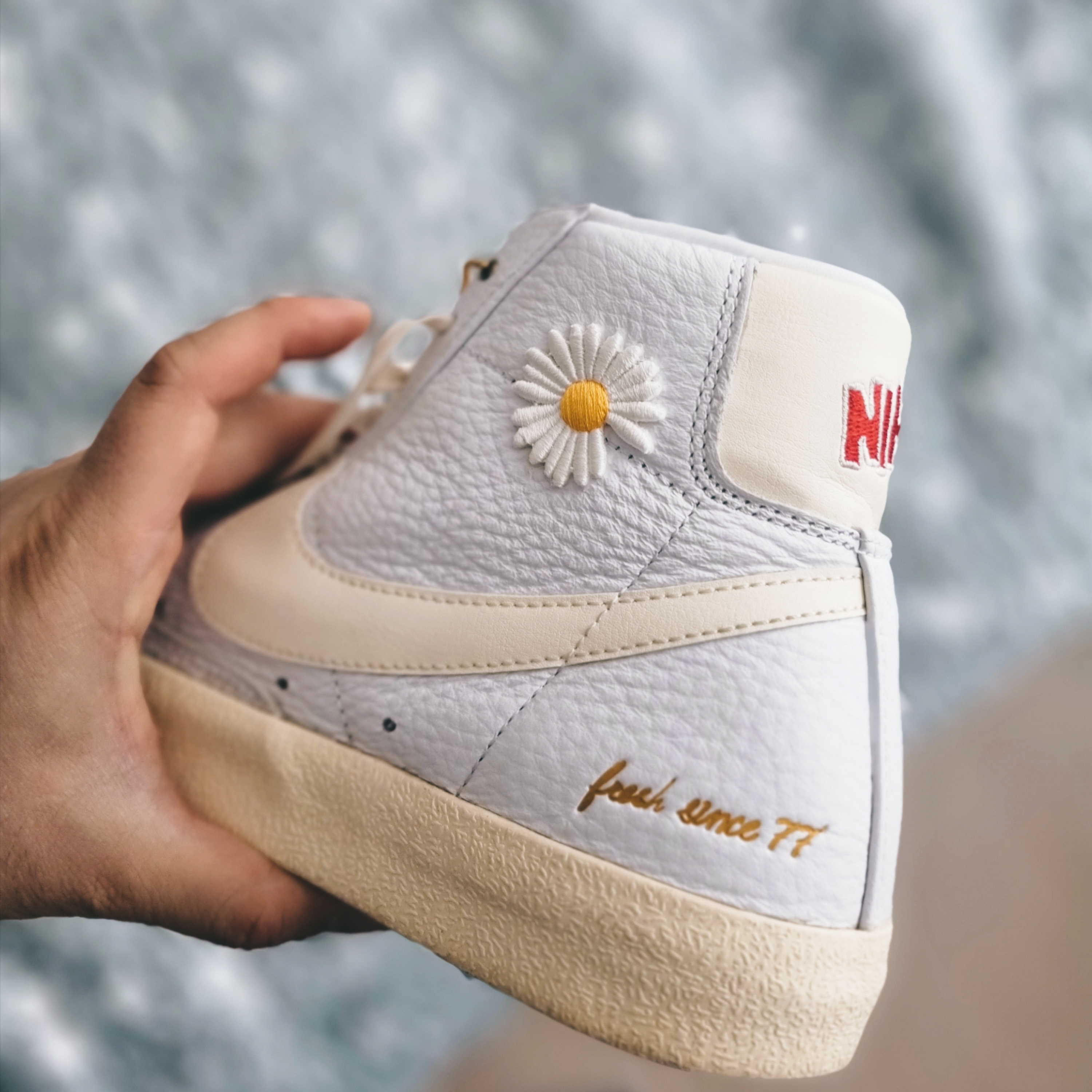 Nike Blazer Mid '77 Vintage Popcorn 착용 스타일