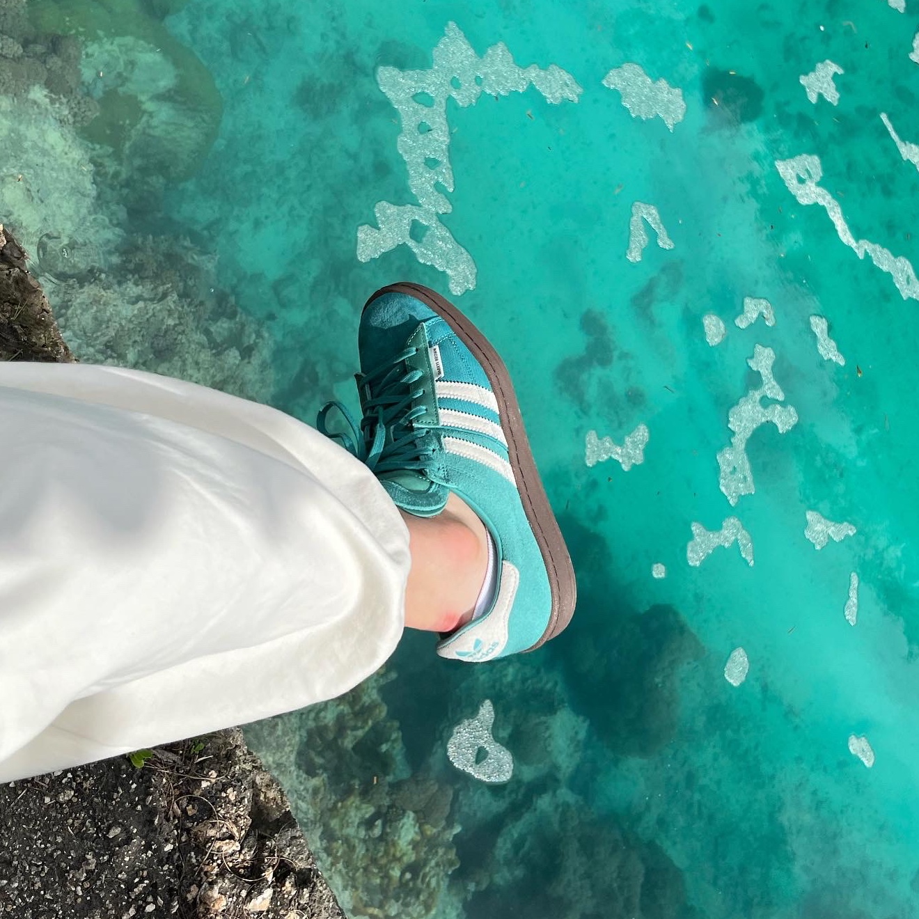 Adidas x Darryl Brown Campus 80 Active Green 착용 스타일 - 1