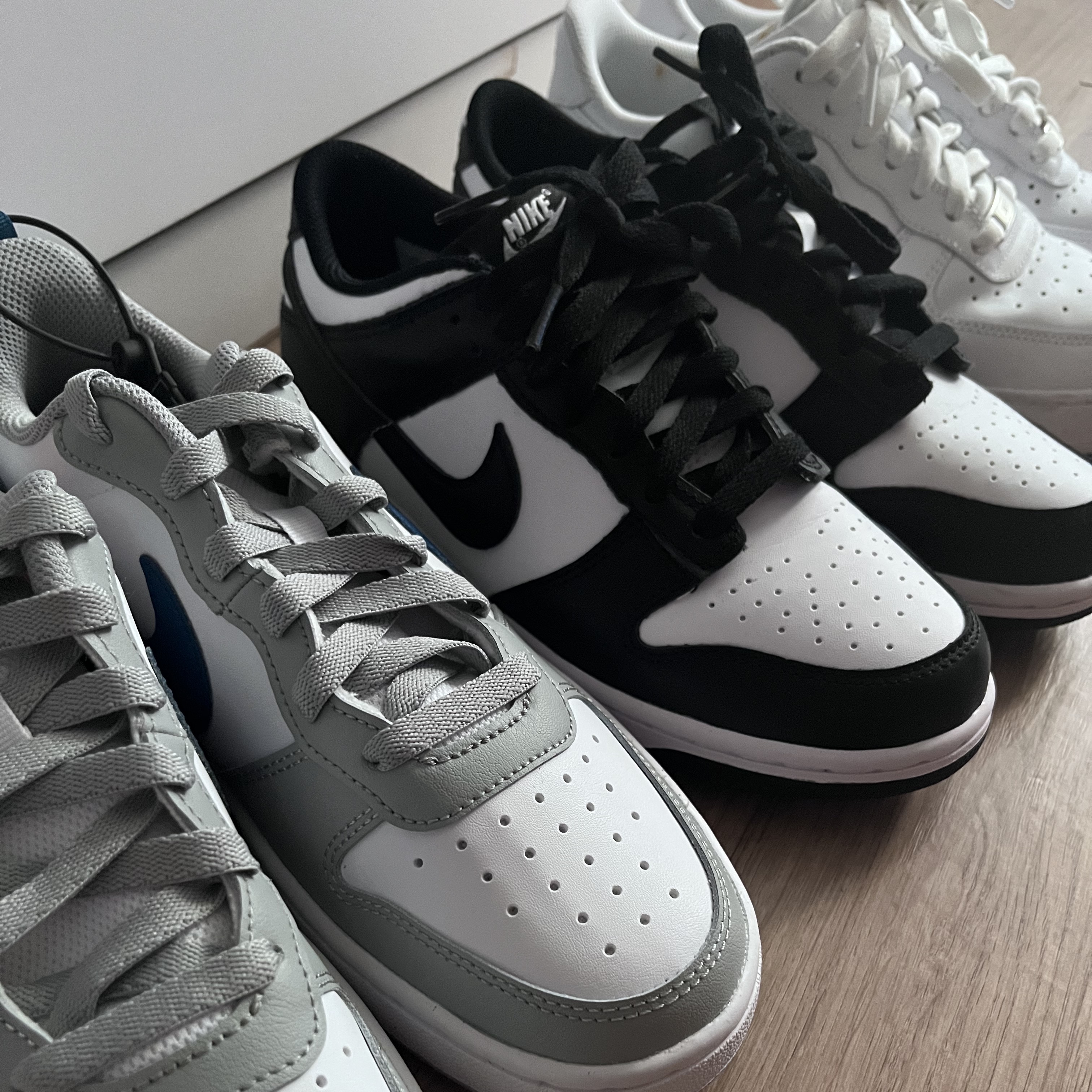 (GS) Nike Dunk Low Black 착용 스타일