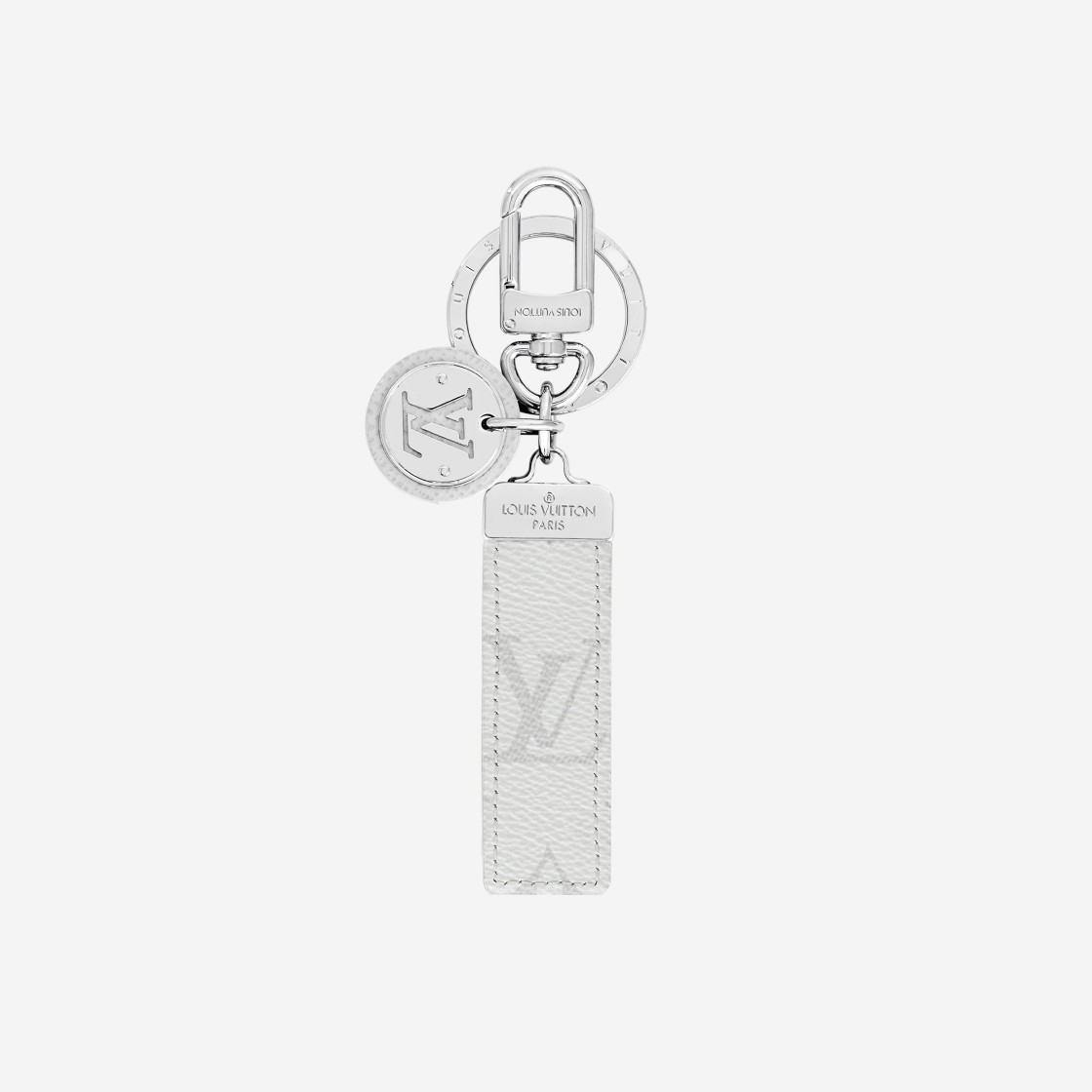 Neo LV Club Bag Charm and Key Holder - Blanc - M69325