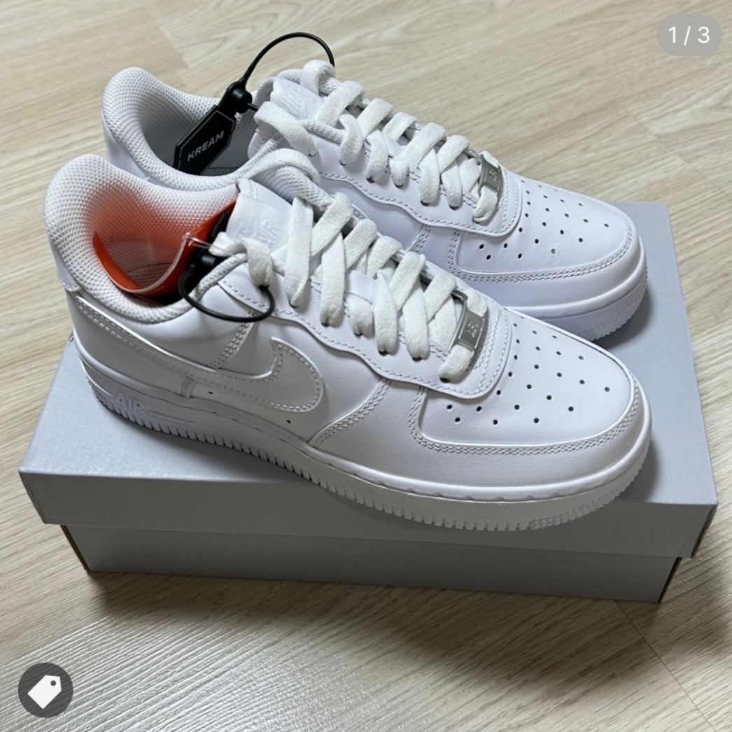(W) Nike Air Force 1 '07 Low White 착용 스타일