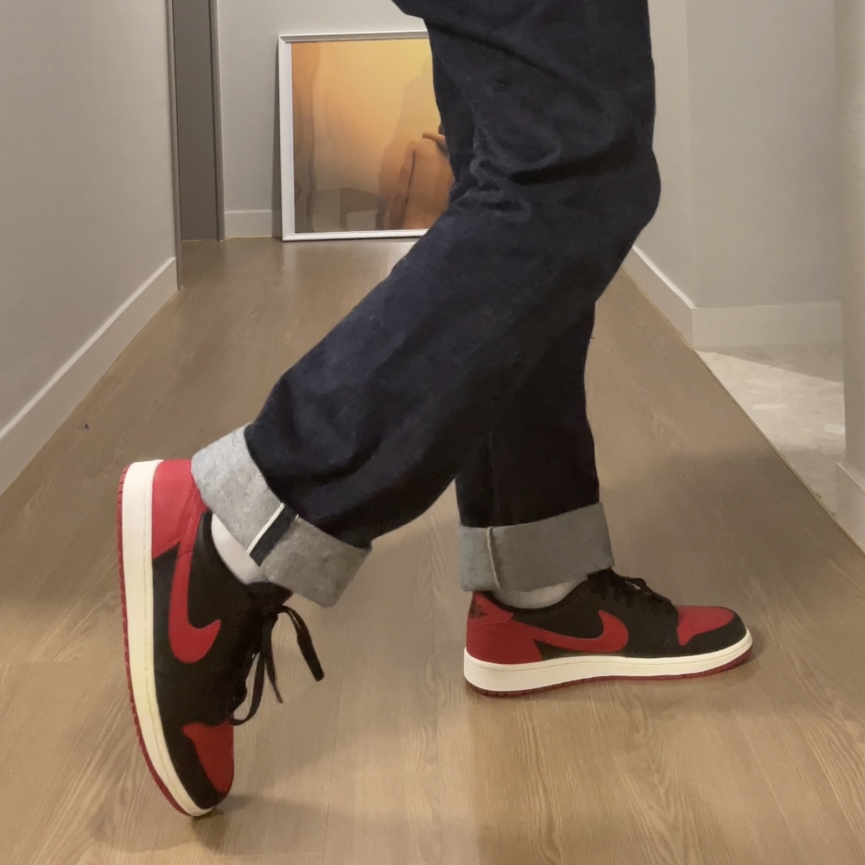 Jordan 1 Retro Low OG Bred 2015 착용 스타일 - 1