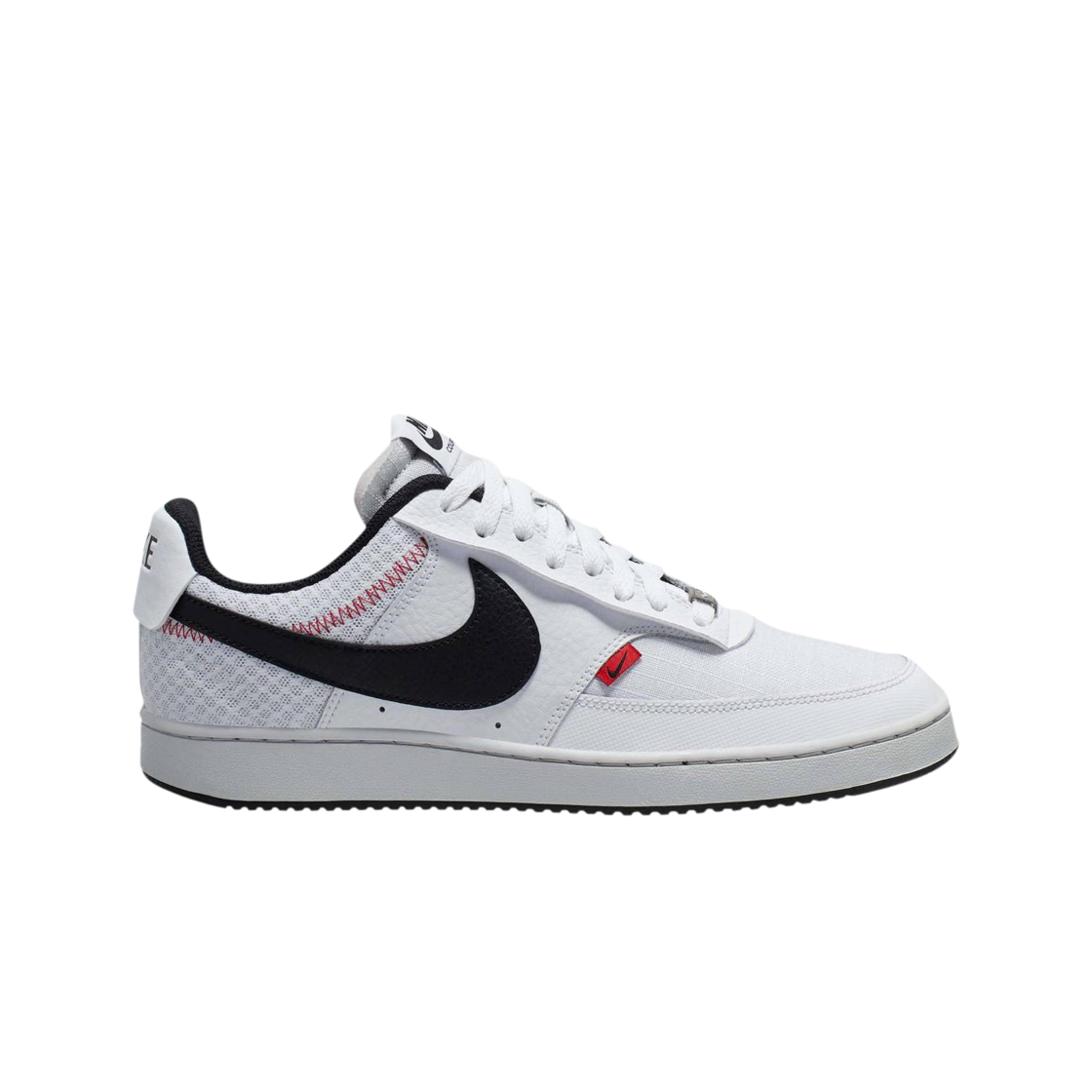 나이키 코트 비전 로우 프리미엄 화이트 블랙(Nike Court Vision Low Premium White Black) - 1