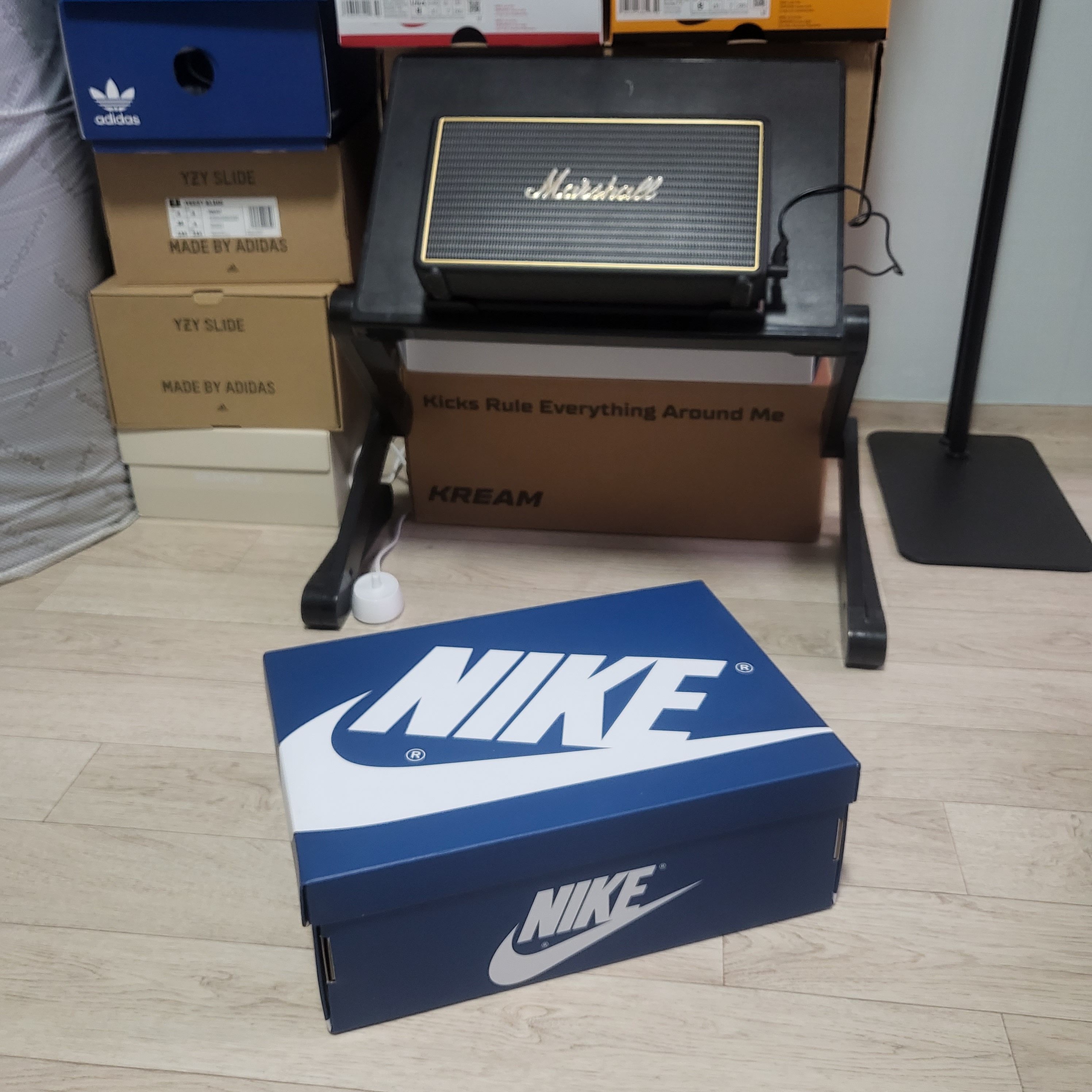 Jordan 1 Retro High OG True Blue 착용 스타일 - 1