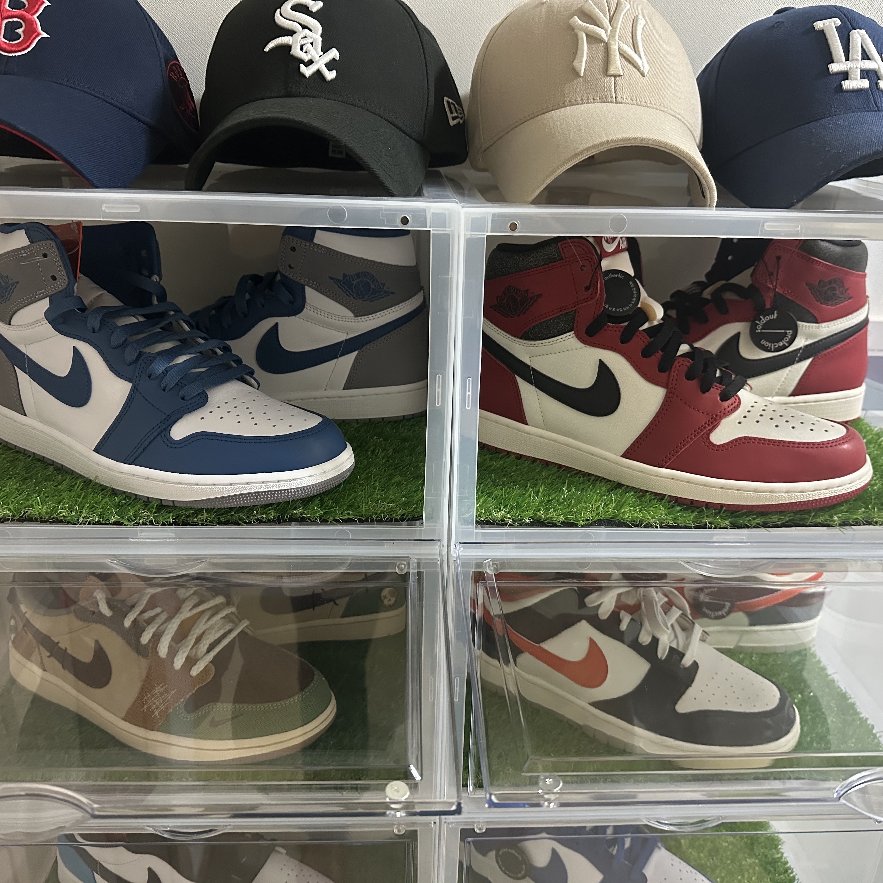 Jordan 1 Retro High OG True Blue, Jordan 1 Retro High OG Chicago 2022 착용 스타일 - 2