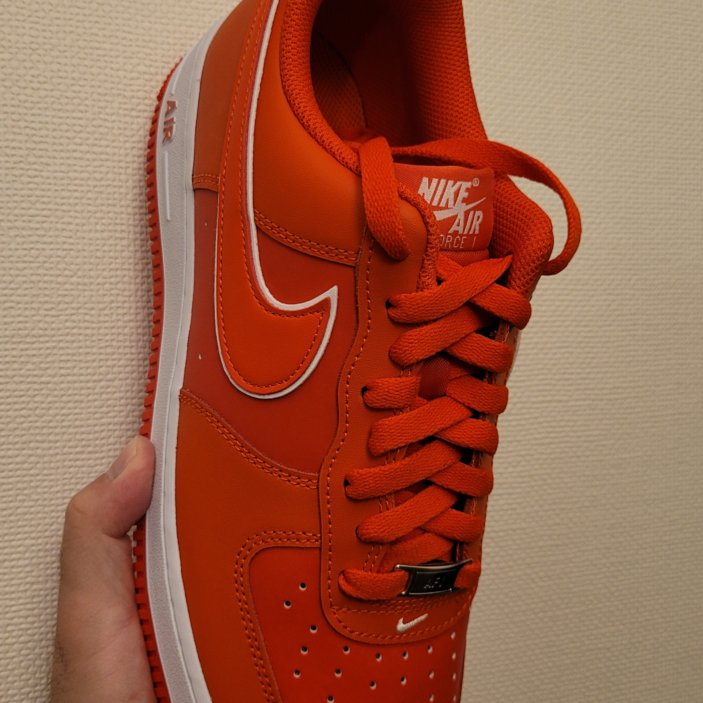 Nike Air Force 1 '07 Picante Red 착용 스타일 - 4