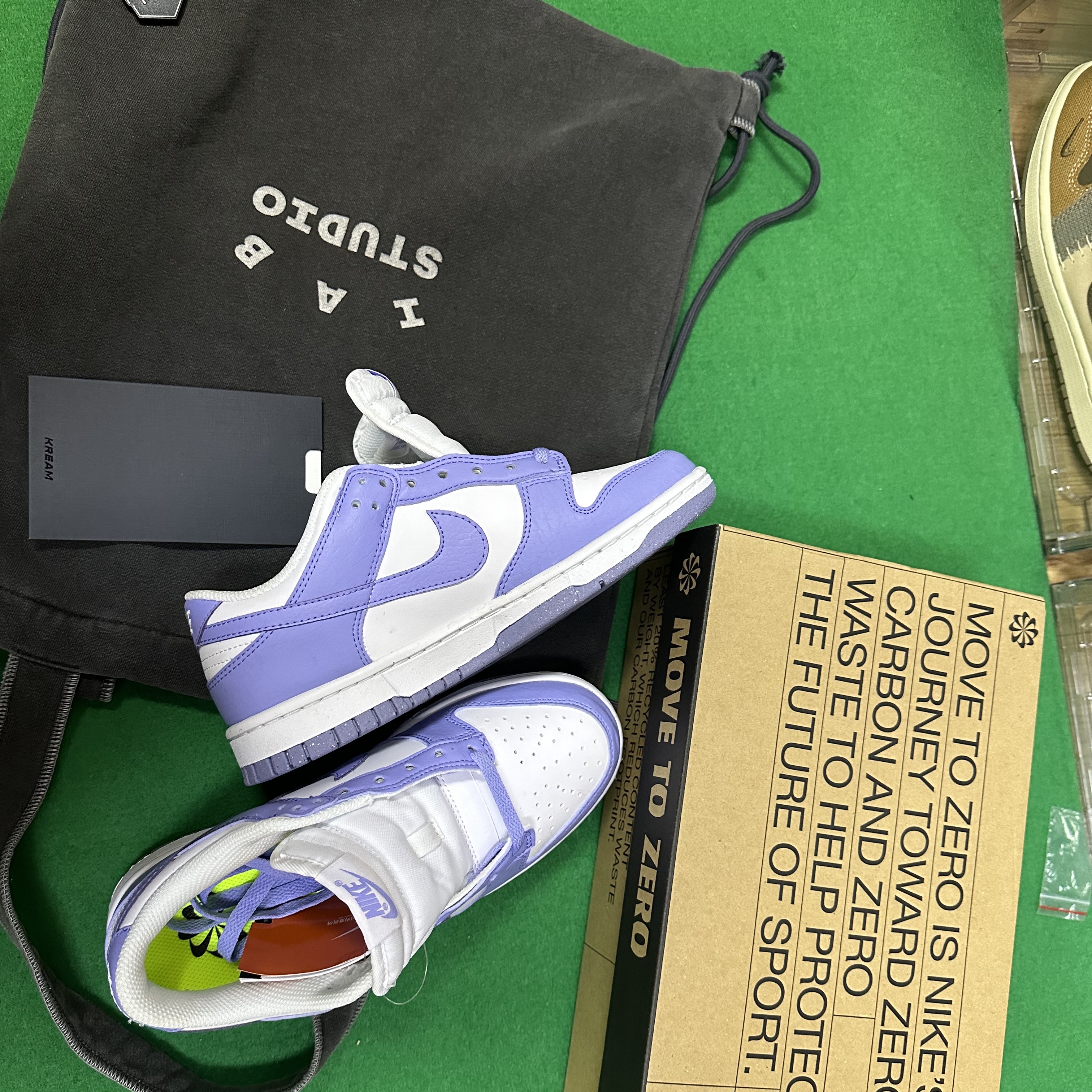 (W) Nike Dunk Low Next Nature Lilac 착용 스타일