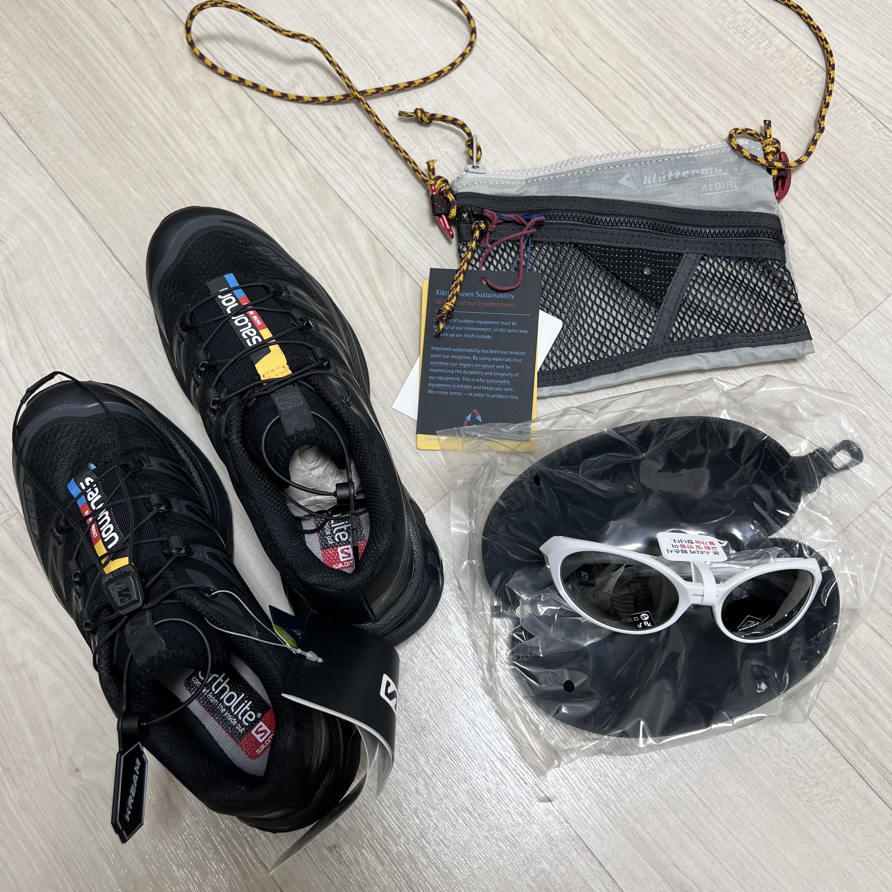 Salomon XT-6 ADV Black 착용 스타일 - 2