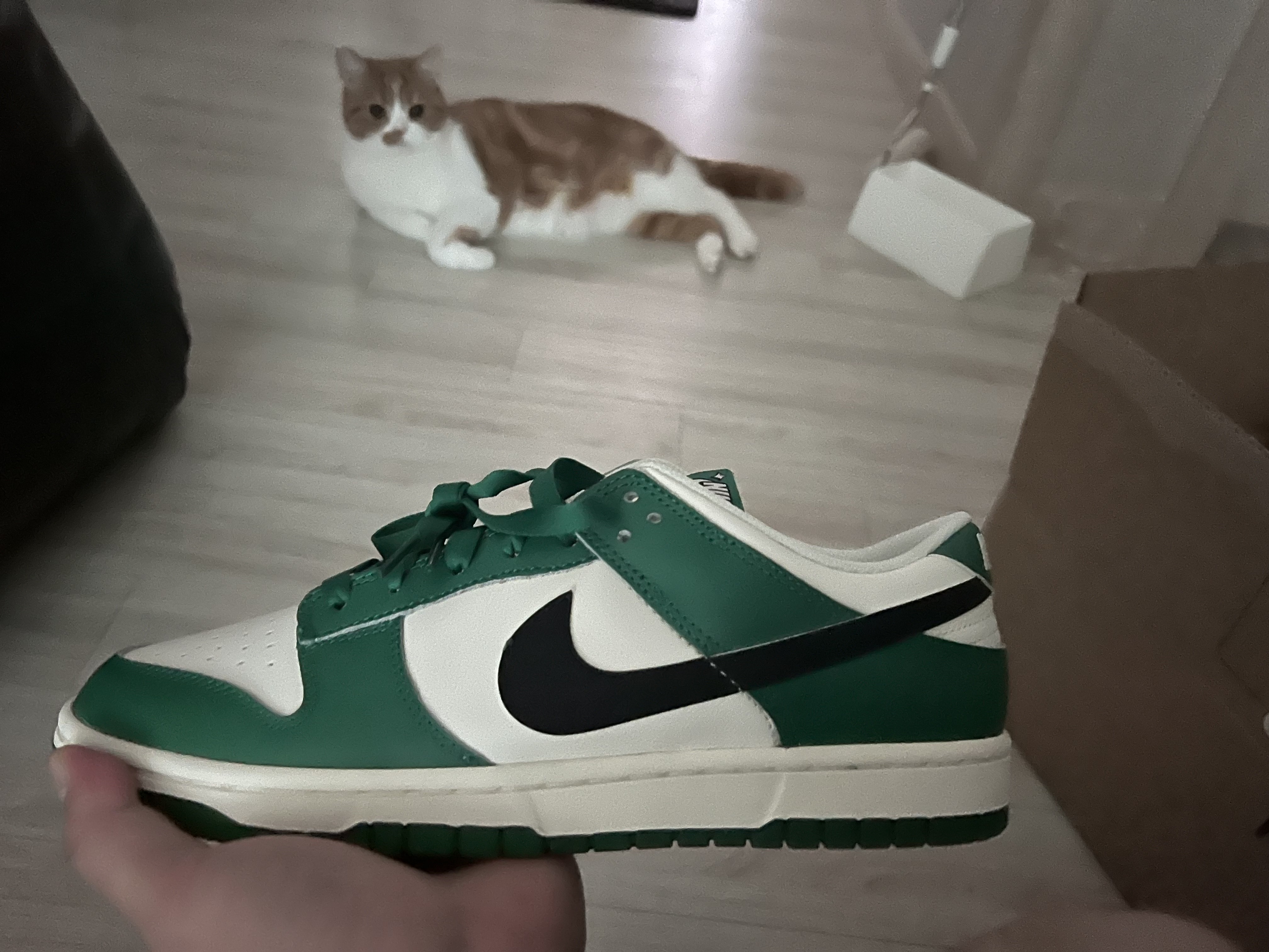 Nike Dunk Low Retro SE Jackpot Malachite 착용 스타일