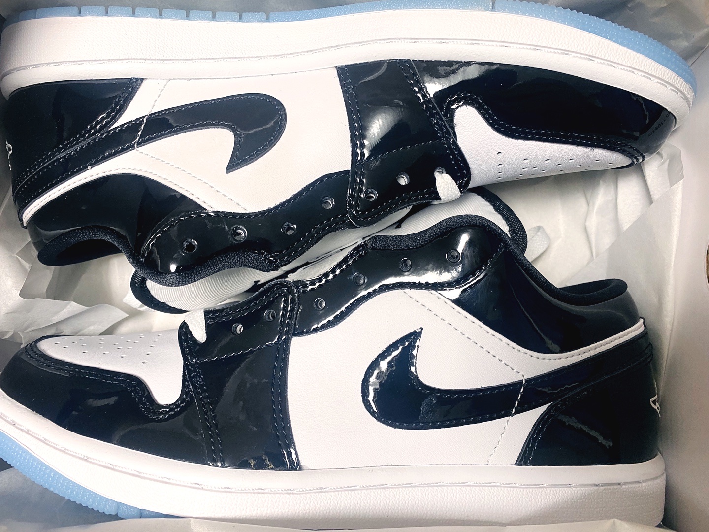 Jordan 1 Low SE Concord 착용 스타일